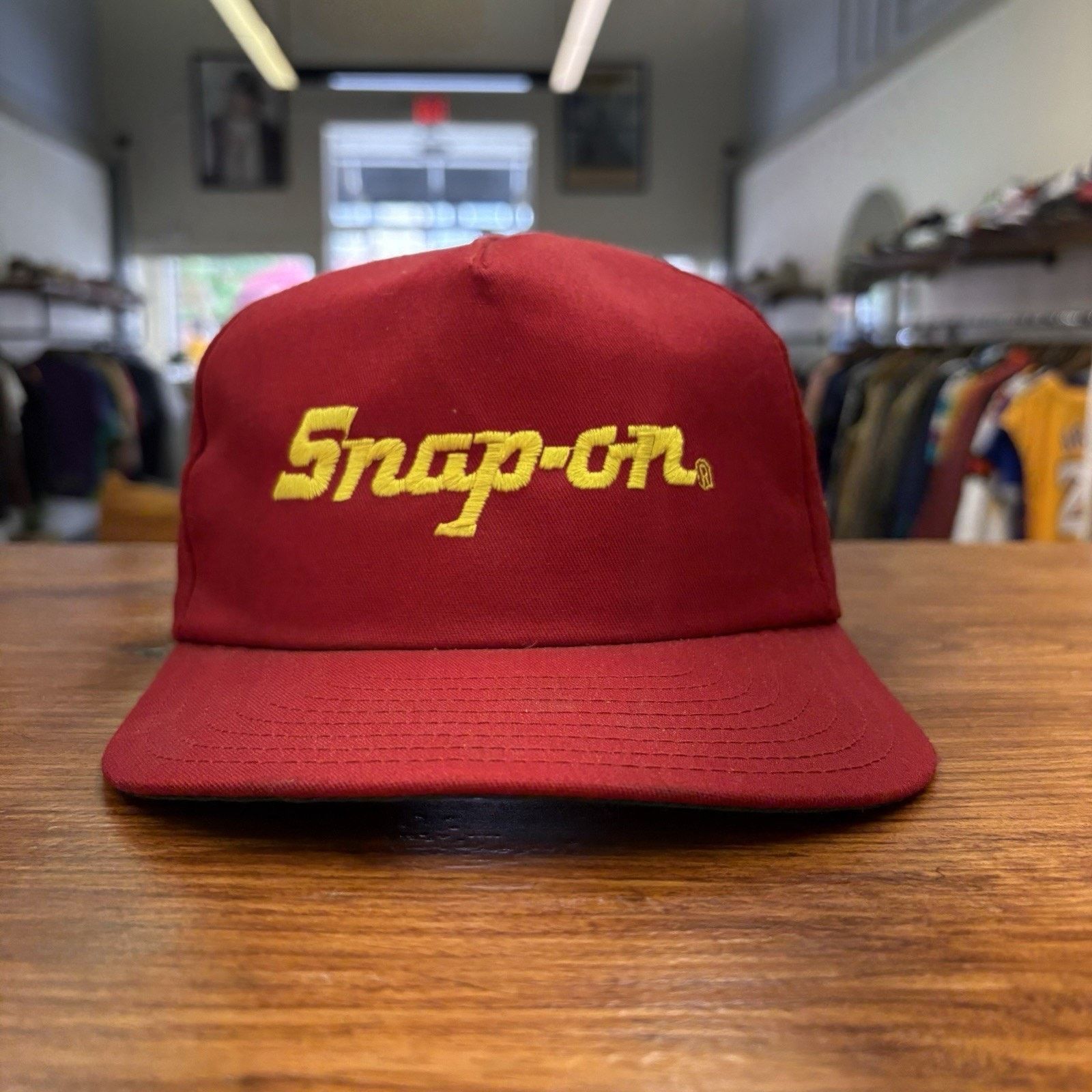 Other Vintage 80’s Snap-On Embroidered Snap Back Hat Made In USA Size ONE SIZE - 1 Thumbnail
