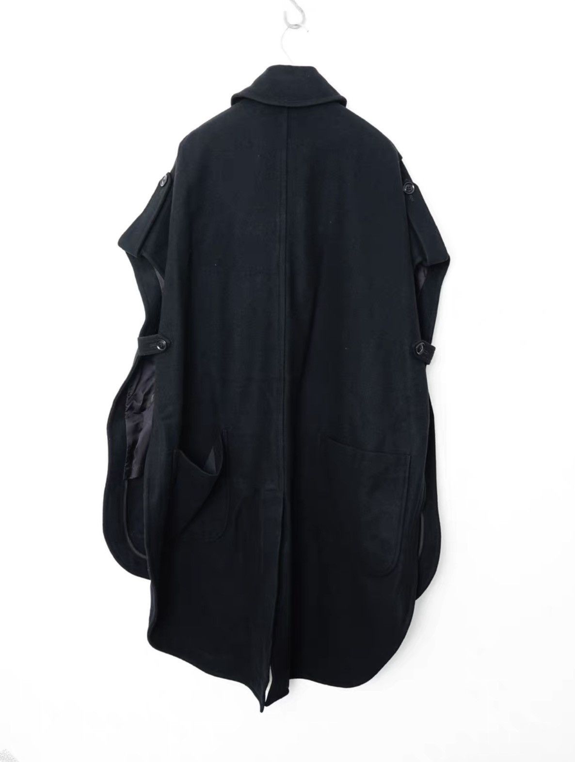 Yohji Yamamoto Yohji Yamamoto Y's Fall/Winter Wool Cape Coat Size US M / EU 48-50 / 2 - 7 Thumbnail