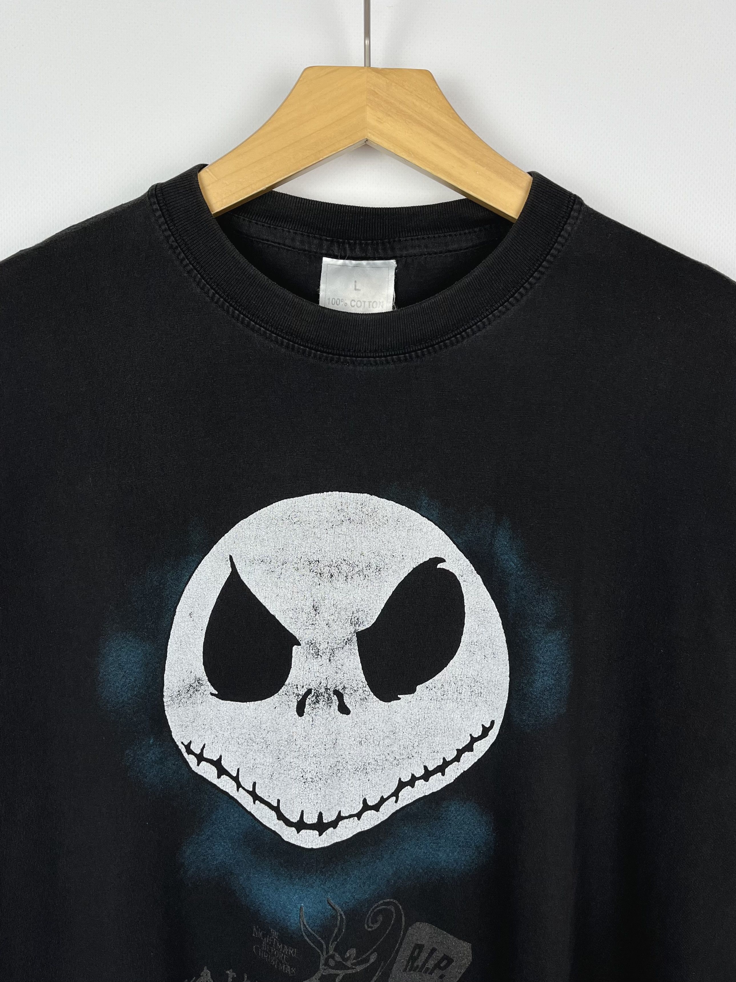 Expert Horror Vintage Tim Burton “Nightmare Before Christmas” T Shirt 90’s Size US L / EU 52-54 / 3 - 6 Thumbnail