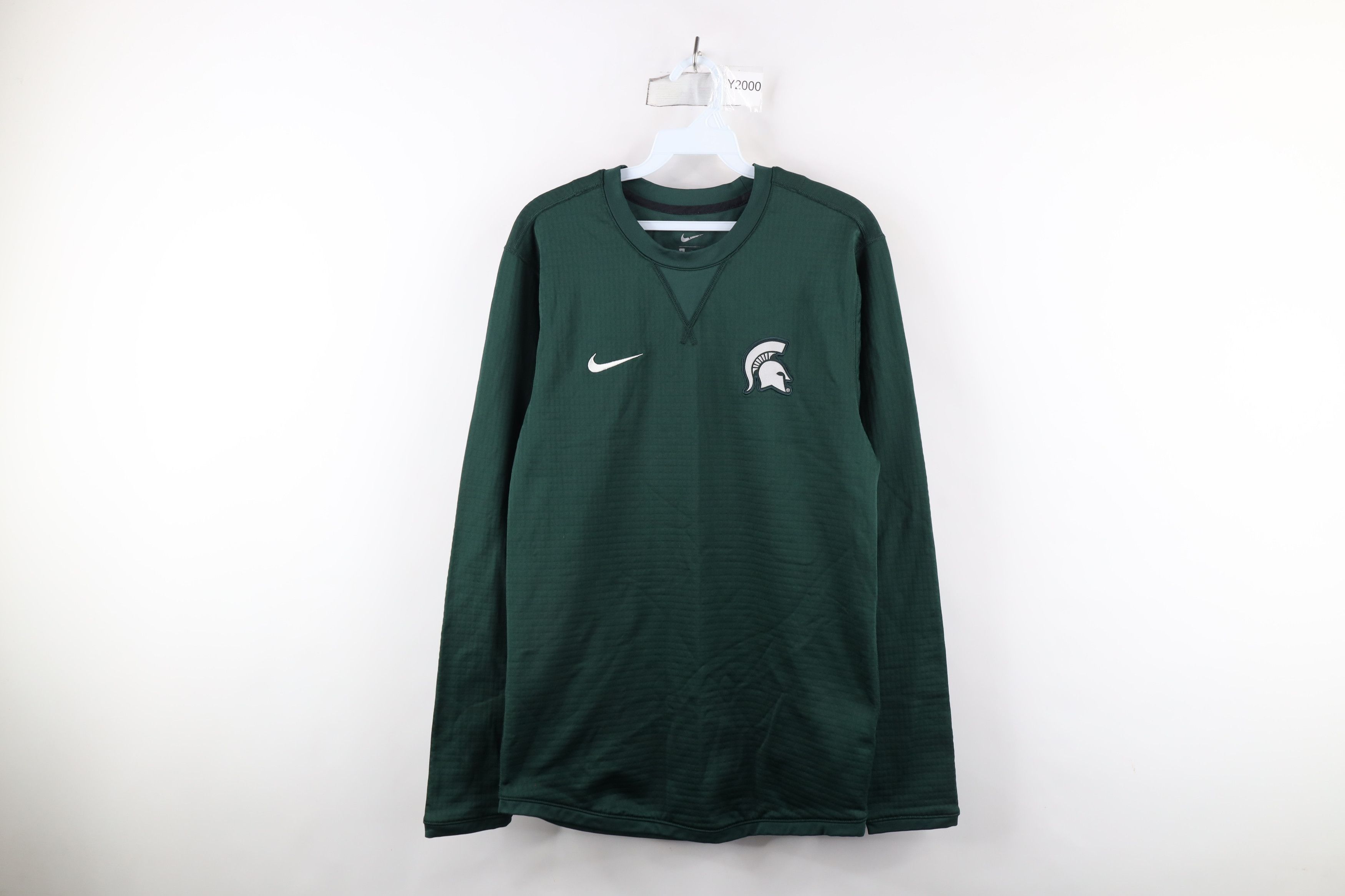 Nike × Vintage Nike Michigan State University Crewneck Sweatshirt Green Size US S / EU 44-46 / 1 - 1 Thumbnail