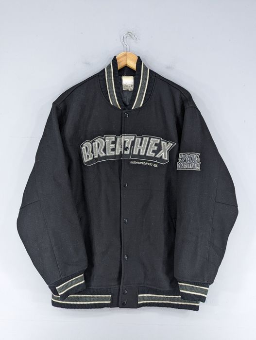 Vintage 🔥RARE🔥Vintage Breathex Mathafooka Wool Varsity Jacket | Grailed