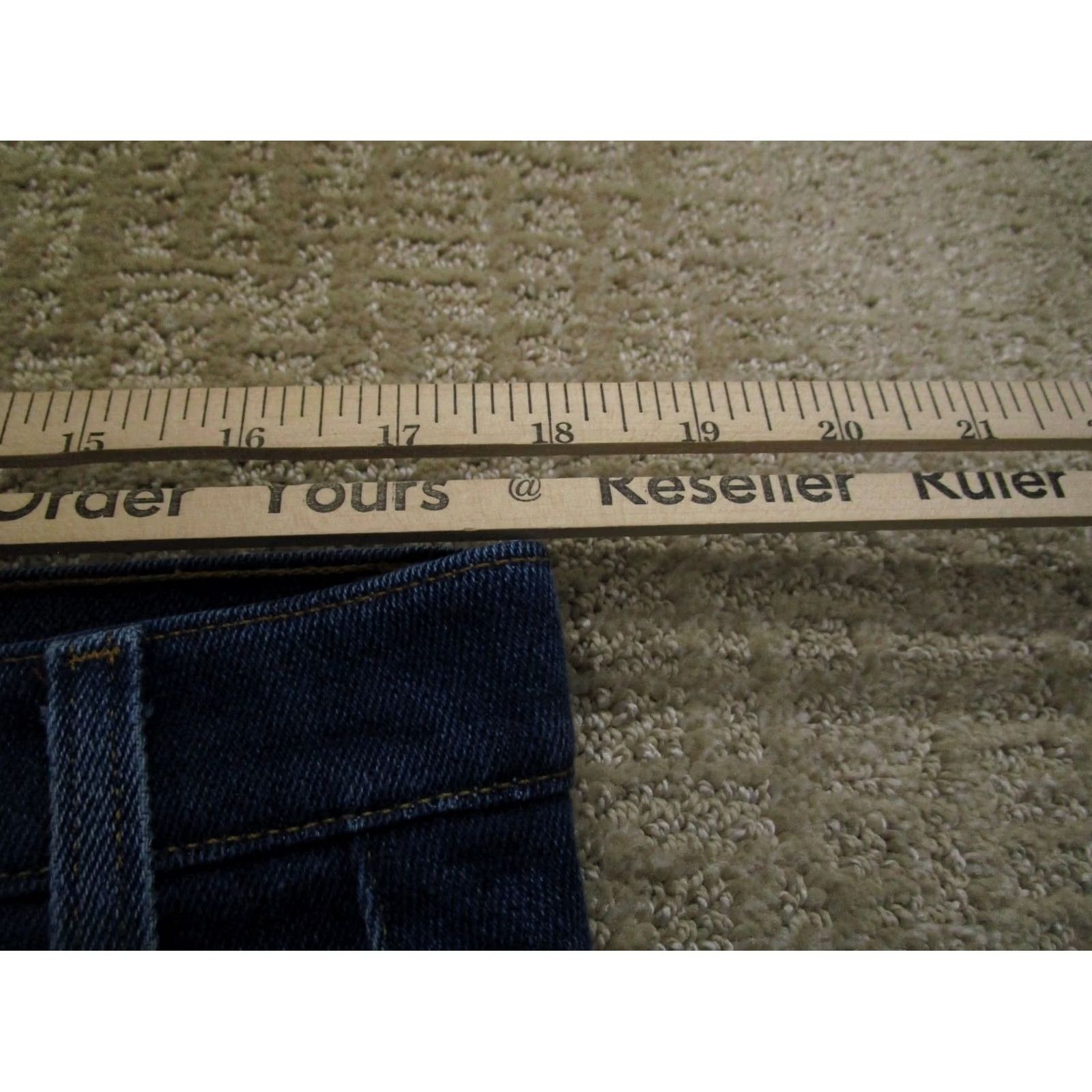 Levi's VINTAGE Levi's 517 Jeans Men 517 Bootcut Denim Blue 90s Slim Fit USA 38x30 Pants/Logo/Hemmed Distressed Faded 90s Mens Jeans Size US 38 / EU 54 - 6 Thumbnail