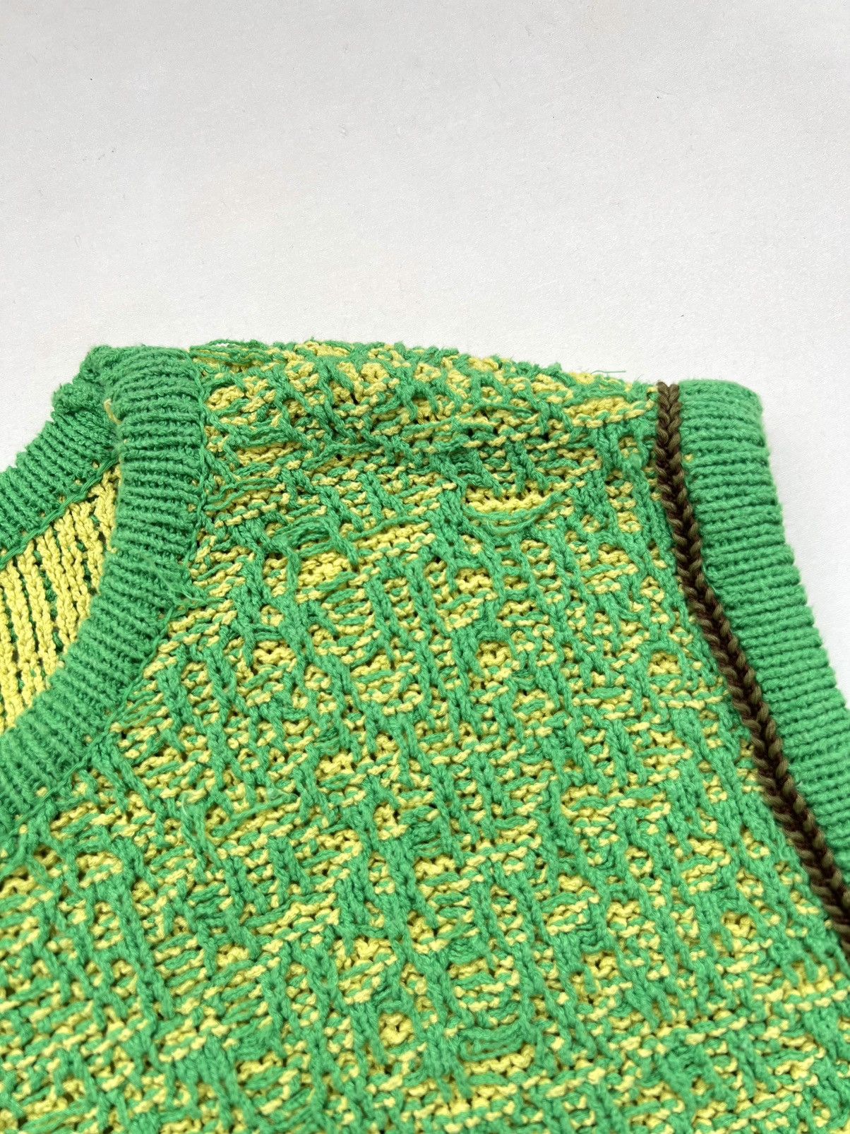 Andersson Bell Anderson Bell Elmers Vest Green Cotton/Linen Blend Oversize Size US M / EU 48-50 / 2 - 11 Thumbnail