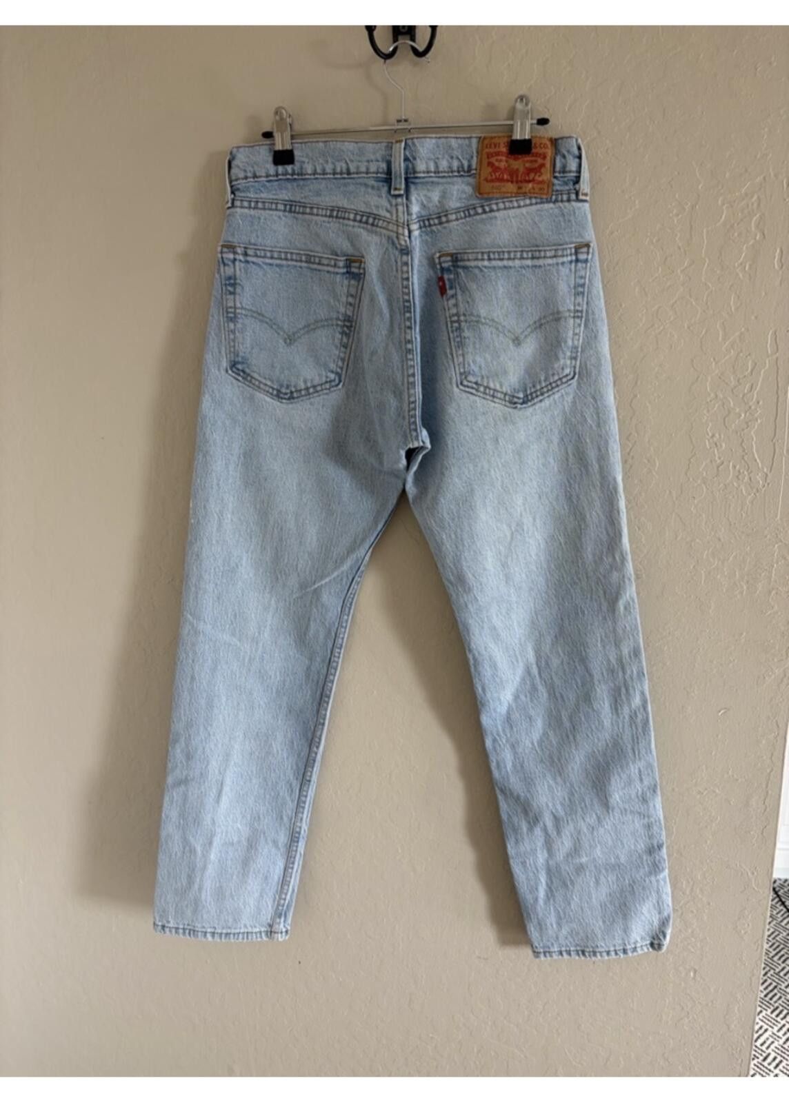 Levi's Levi's 505 Light Blue Women's Straight-Leg Jeans Size 30" / US 8 / IT 44 - 6 Thumbnail