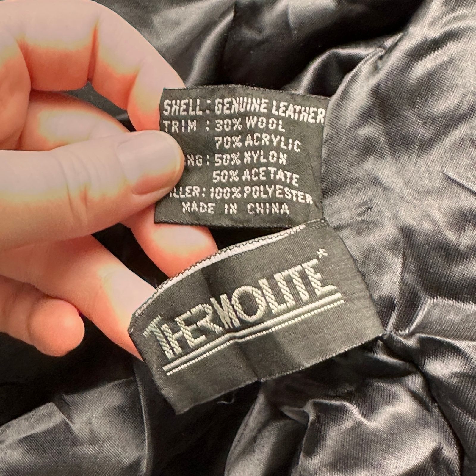 Other Vintage Aggio Thermolite Quilt Suede Leather Jacket Mens M Size US M / EU 48-50 / 2 - 12 Thumbnail