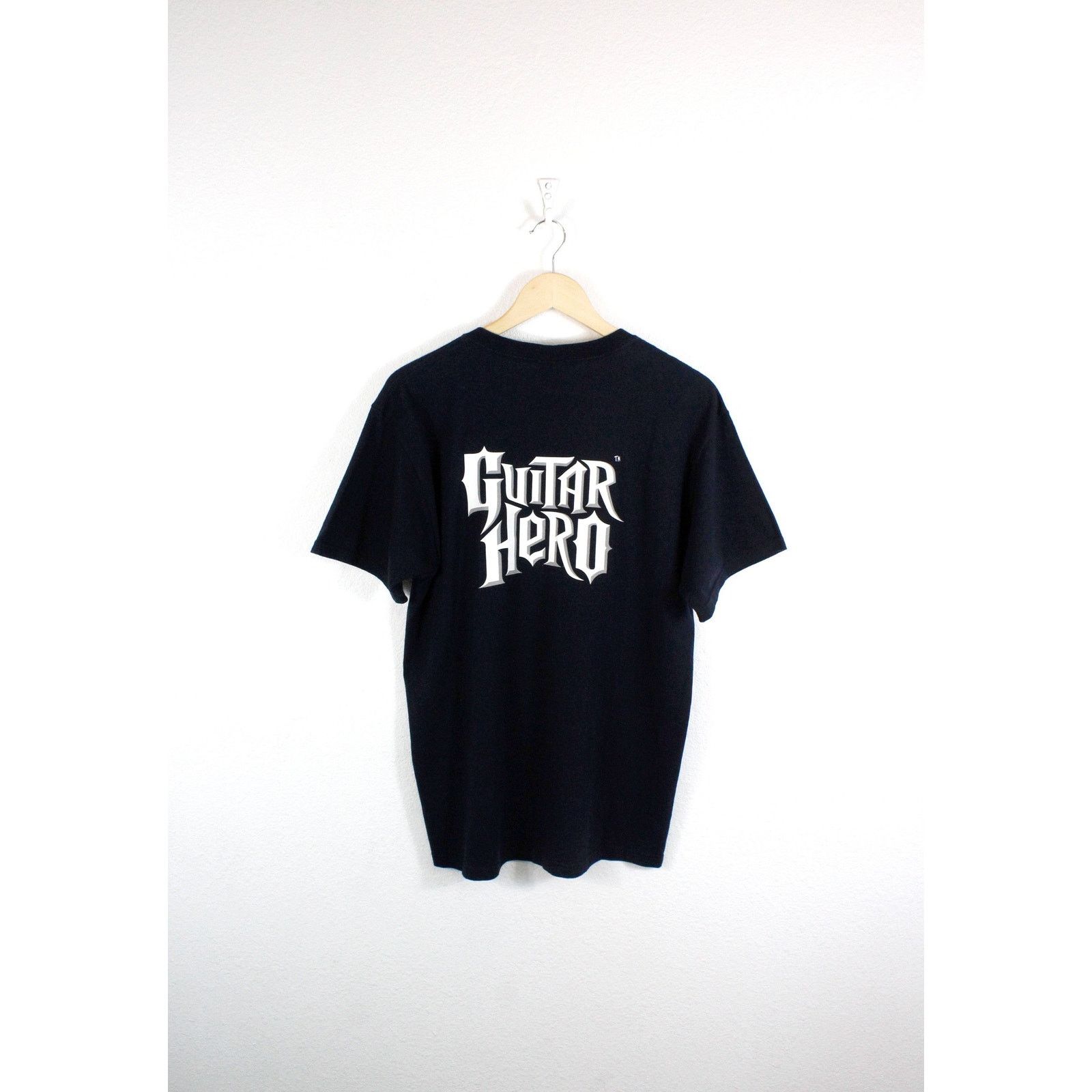 The Game Vintage Guitar Hero Logo Graphic Reversible Tee T-shirt Y2K Size US L / EU 52-54 / 3 - 4 Thumbnail