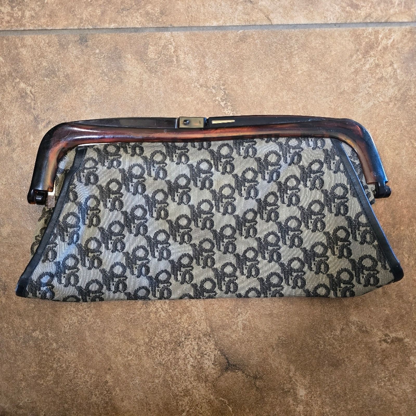 Other Monogrammed | REGHI | Vintage Italian Clutch Size ONE SIZE - 2 Thumbnail