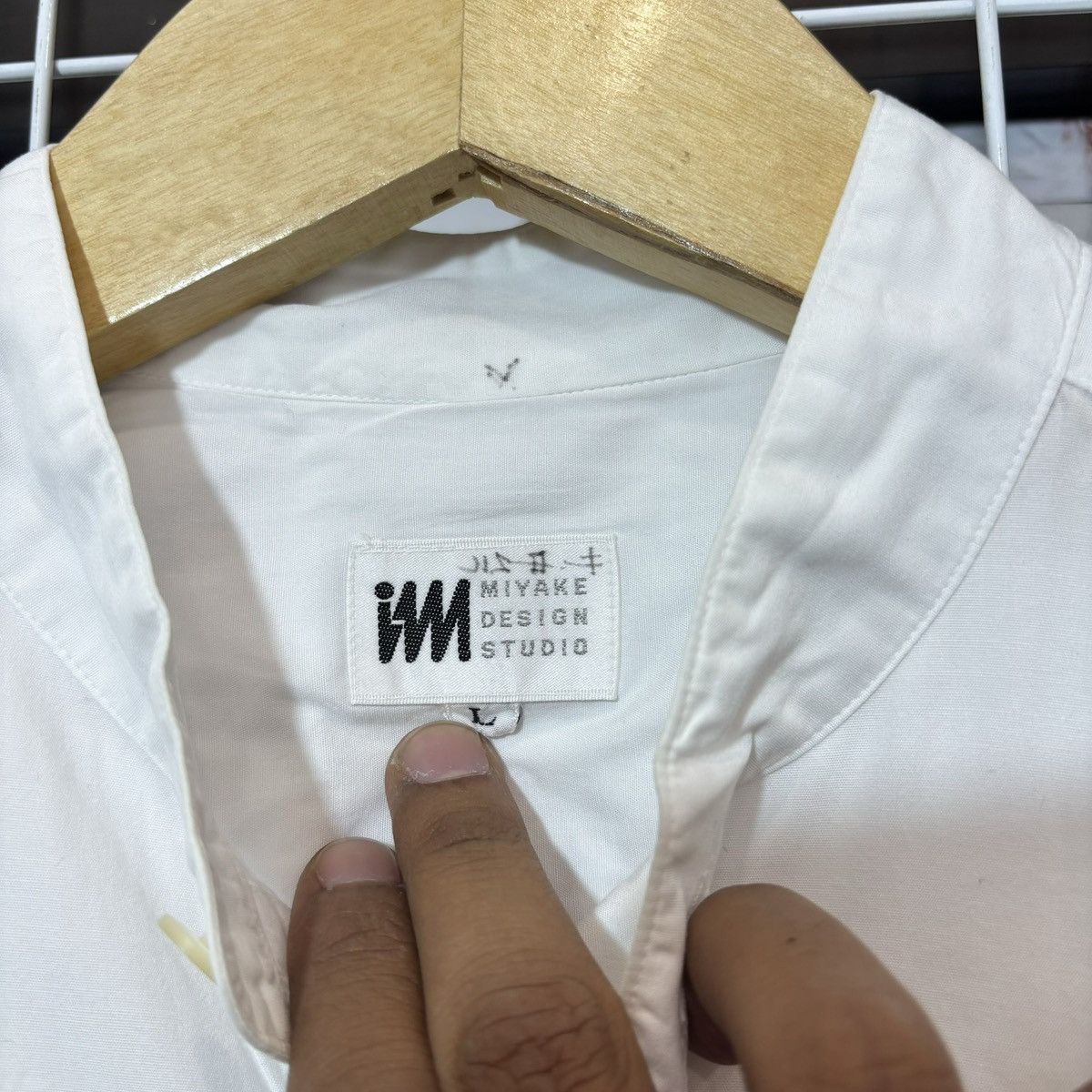 Designer × Issey Miyake Issey miyake white shirt Size US L / EU 52-54 / 3 - 3 Thumbnail