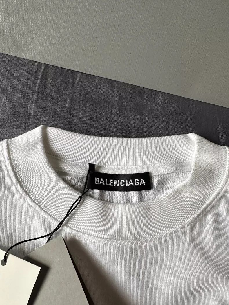 Balenciaga Balenciaga GW printed loose short sleeve T-shirt Size US XS / EU 42 / 0 - 4 Thumbnail