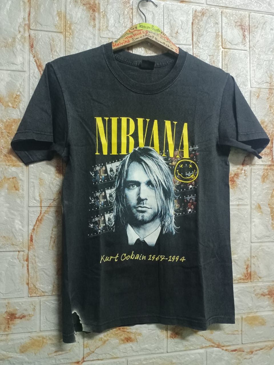 希少 90's NIRVANA  Cobain Wing Tシャツ KURT DONALD COBAIN 90sヴィンテージtシャツ 希少 90's NIRVANA Kurt