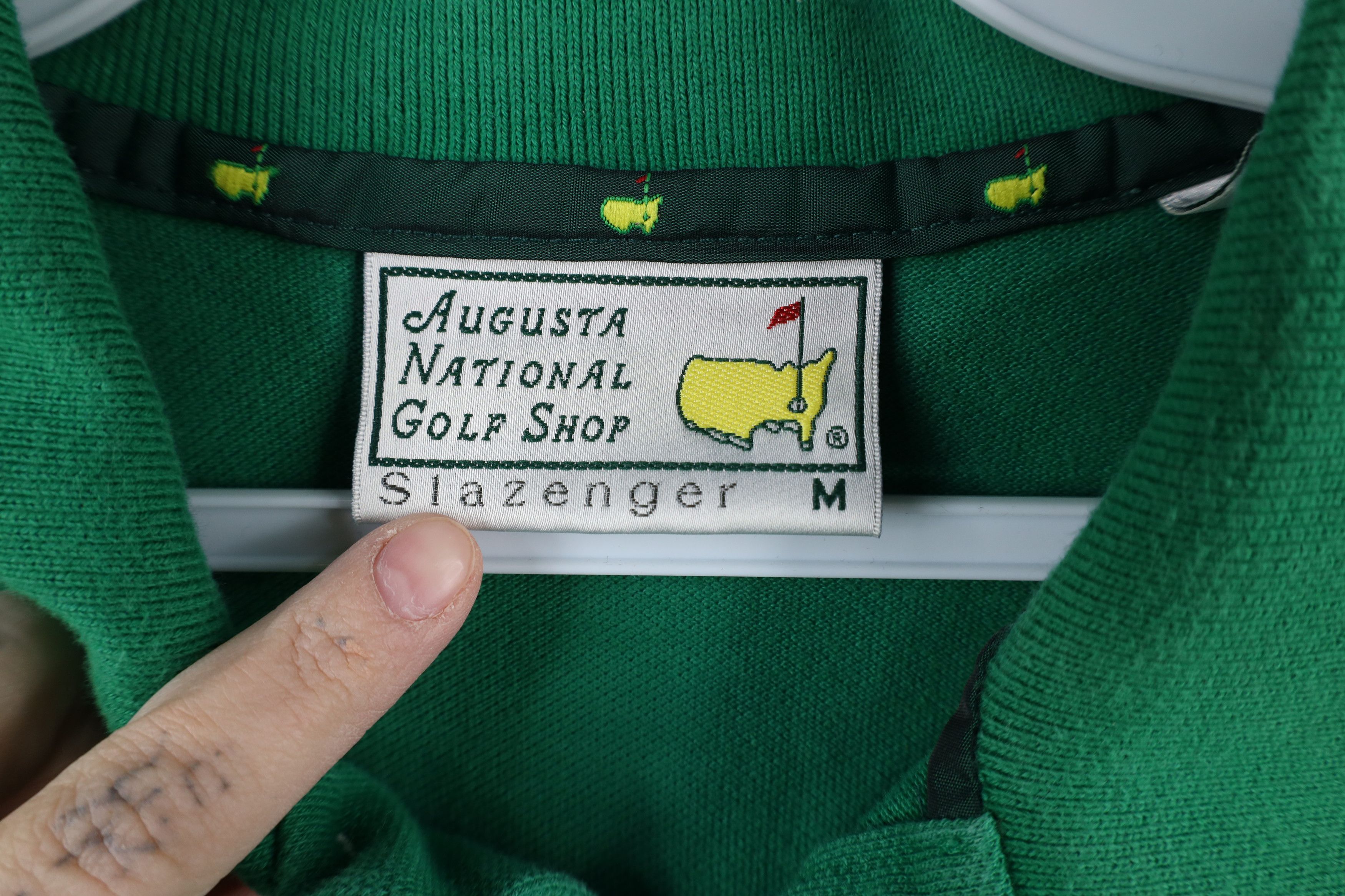 Vintage Vintage 90s Augusta The Masters Golf Tournament Polo Shirt Size US M / EU 48-50 / 2 - 6 Thumbnail