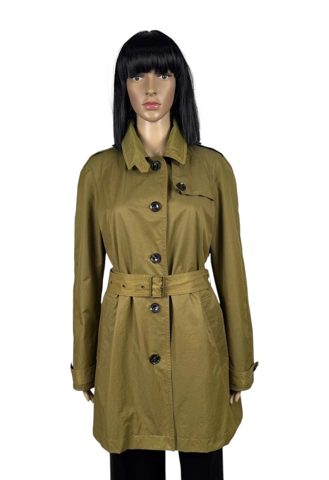 Burberry Burberry Brit Utility Trench Coat Belted Lined size UK12 Size M / US 6-8 / IT 42-44 - 1 Thumbnail