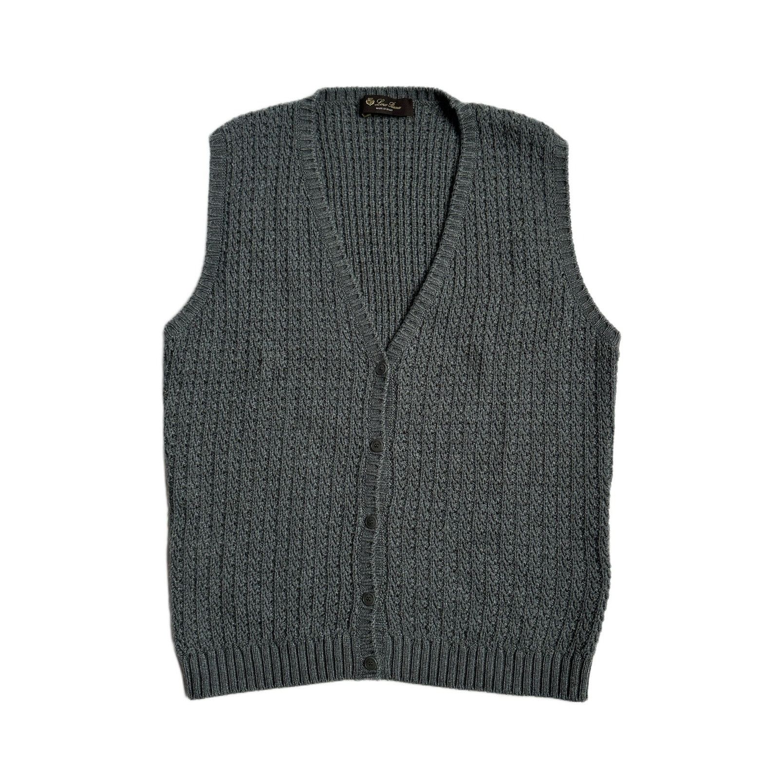Loro Piana Loro Piana Cashmere Knit Sweater Vest Size US S / EU 44-46 / 1 - 1 Thumbnail