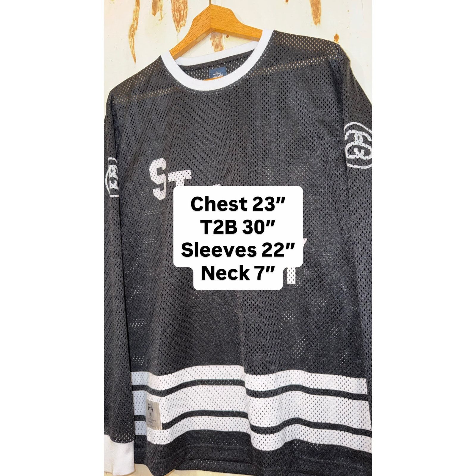 Stussy Stussy Y2K All City Champs Black Mesh Jersey Size Mens Large Size US L / EU 52-54 / 3 - 7 Thumbnail