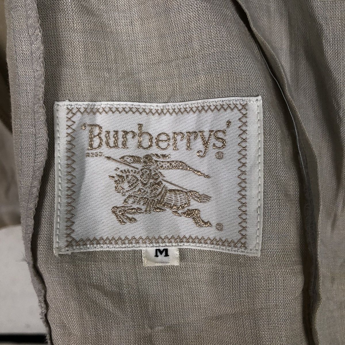 Burberry 📌Vintage Bomber Jacket Burberrys Size US M / EU 48-50 / 2 - 20 Thumbnail