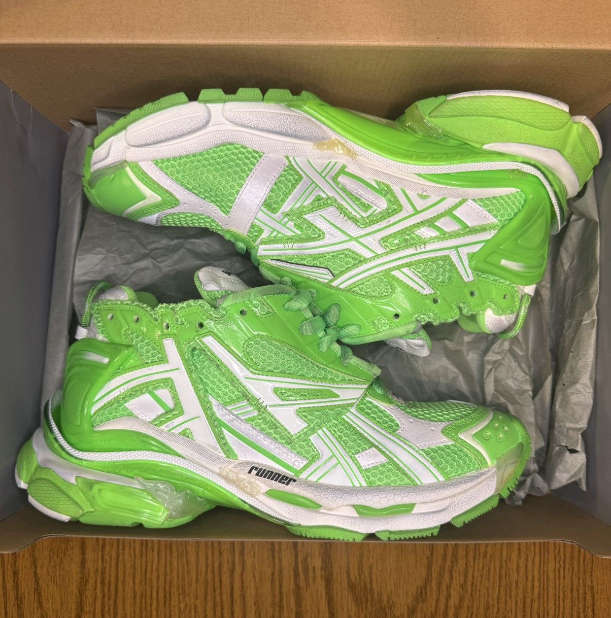 【24AW NEW】BALENCIAGA_men / Runner グラフィティスニーカー Balenciaga runner graffiti sneaker - Gem