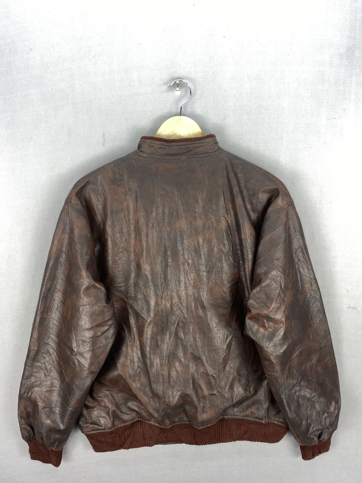 Japanese Brand Vintage 90’s Y.Jac Leather Jacket Size US L / EU 52-54 / 3 - 4 Thumbnail