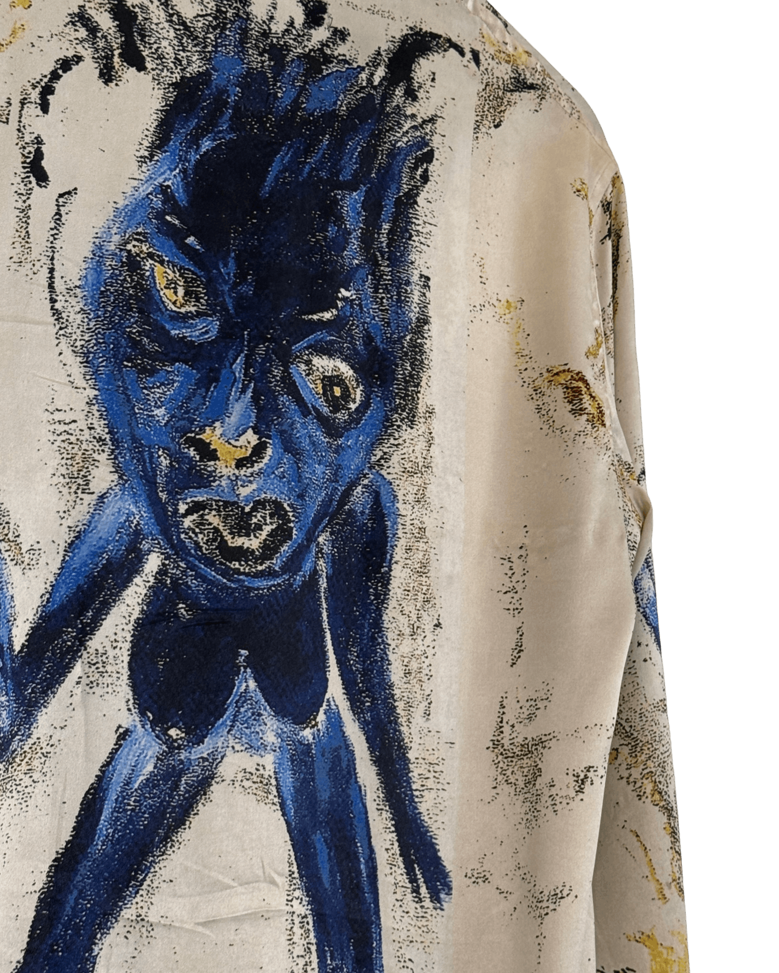 Enfants Riches Deprimes ERD Silk button-up shirt - Don Van Vliet Captain Beefheart Size US S / EU 44-46 / 1 - 8 Thumbnail