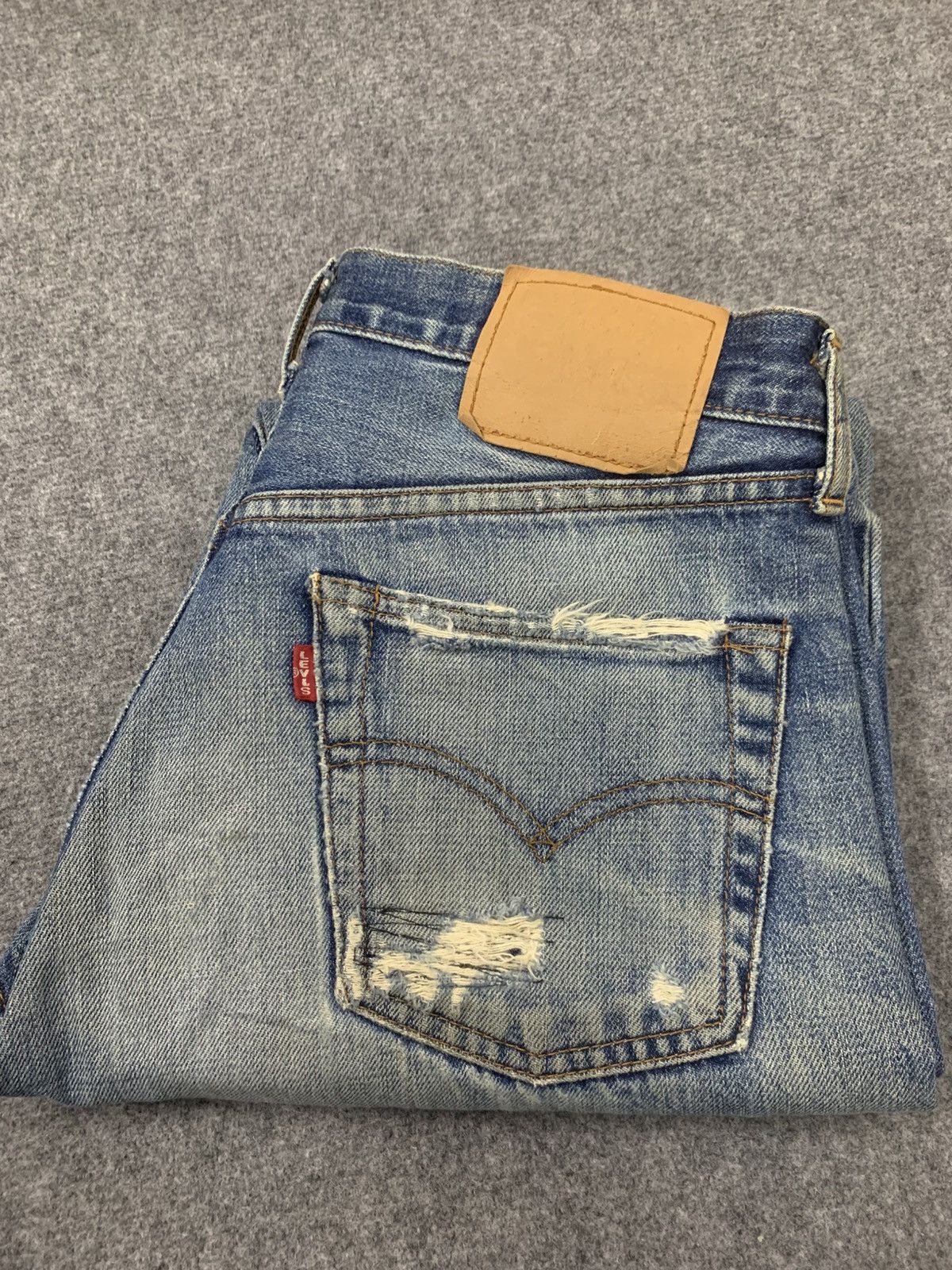 Japanese Brand Grunge 90s Levis 502 BE selvedge. Size US 31 - 11 Thumbnail