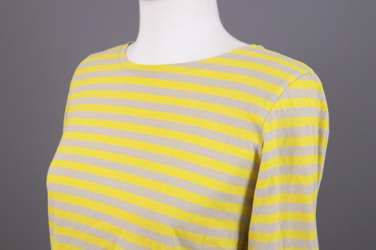 Designer Gudrun Sjorden Yellow Striped Tunic Shirt Size Size S Size M / US 6-8 / IT 42-44 - 7 Thumbnail