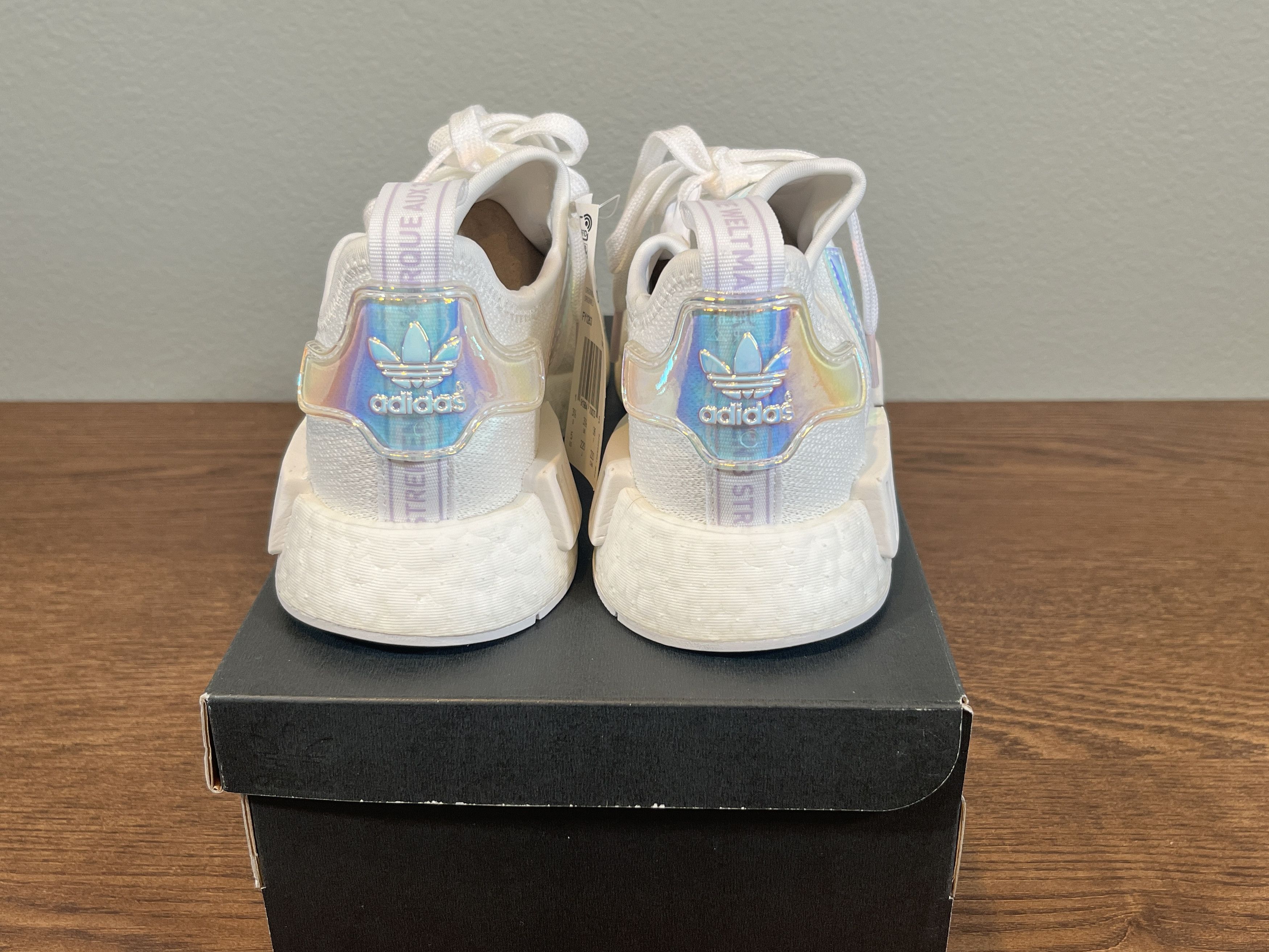 Adidas NMD R1 White Iridescent