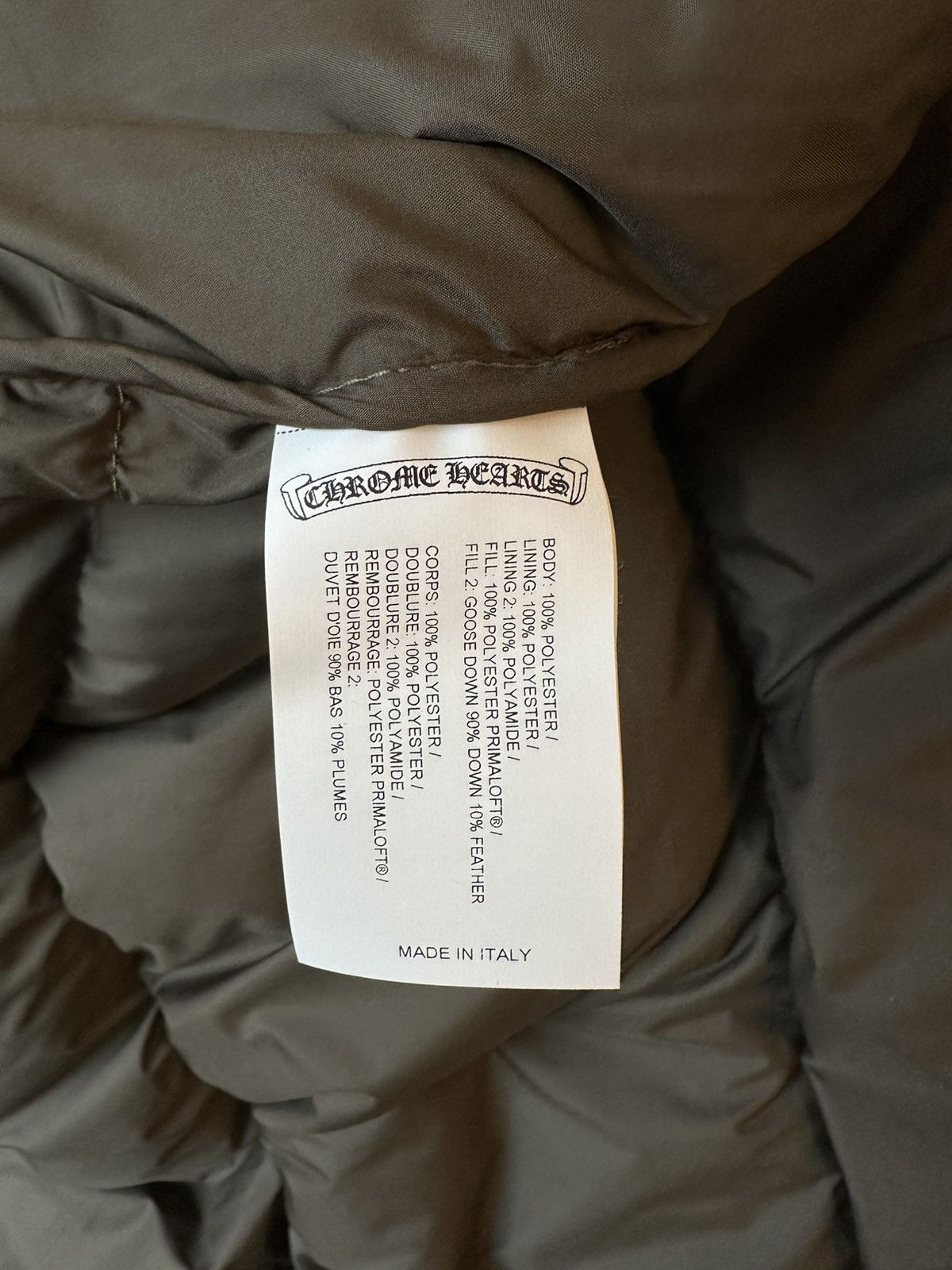Chrome Hearts CHROME HEARTS CH PLUS PUFFER JACKET XL Size US XL / EU 56 / 4 - 6 Thumbnail