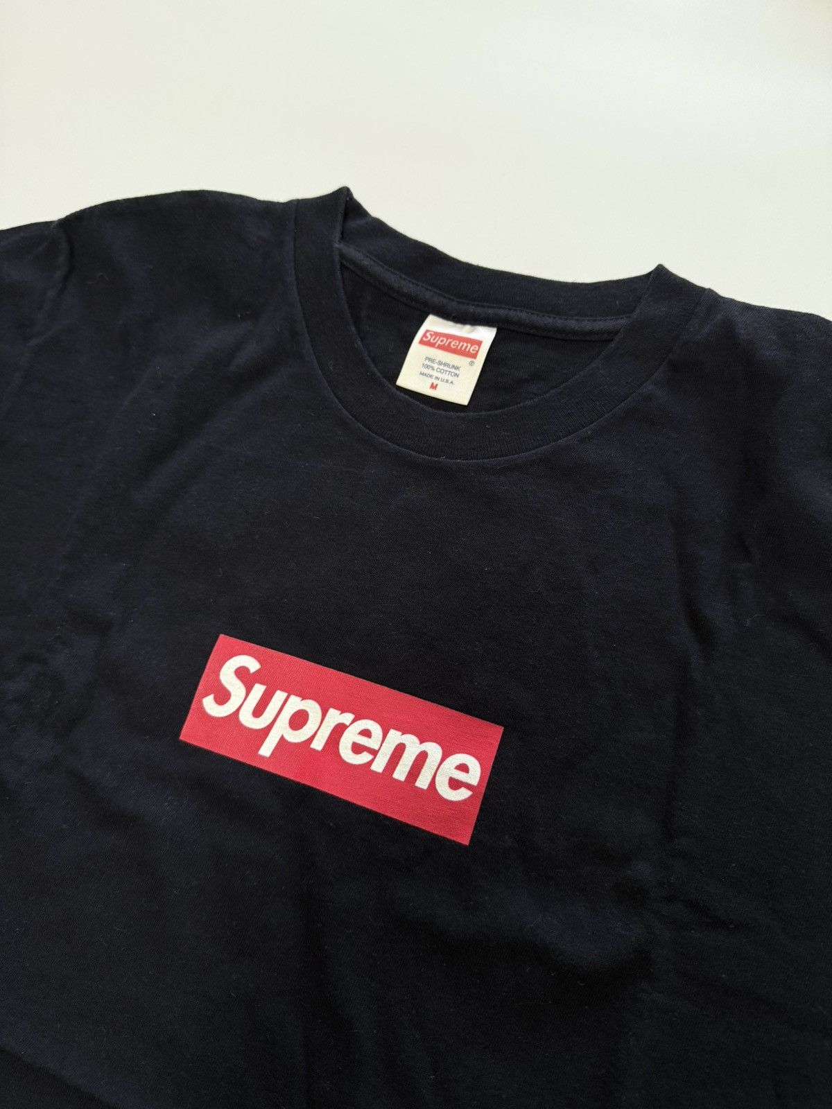 Supreme Supreme 20th anniversary box logo tee black Size US M / EU 48-50 / 2 - 2 Thumbnail