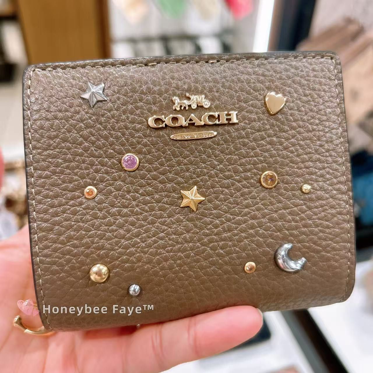Coach Snap Wallet With Rivets CDM38 Size ONE SIZE - 1 Thumbnail