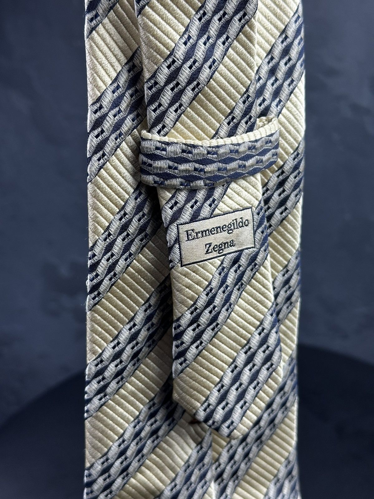 Ermenegildo Zegna × Vintage Vintage Ermenegildo Zegna Silk Ties Made In Italy Size ONE SIZE - 2 Thumbnail