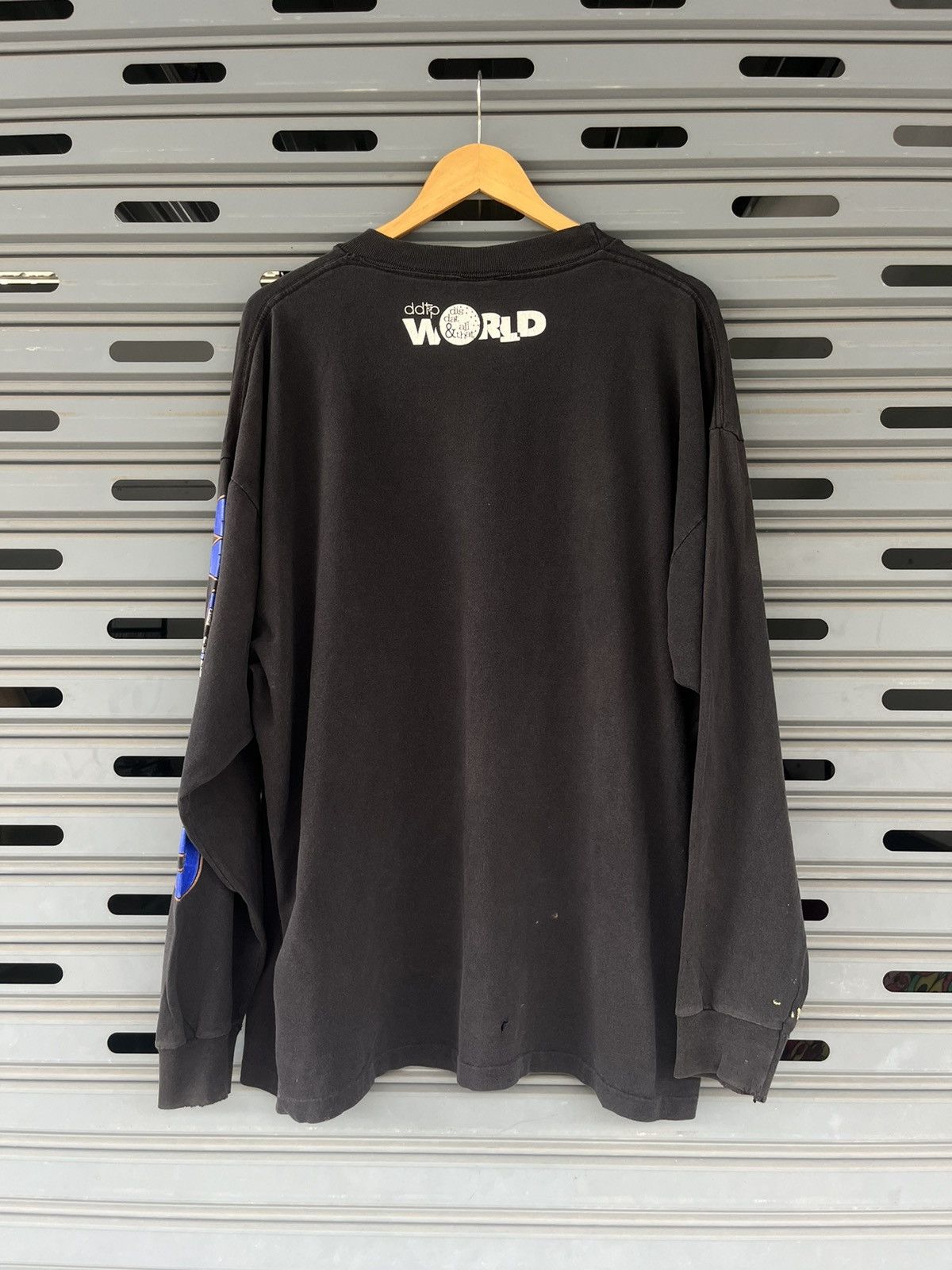 Rap Tees Vintage DJ RAP ddtp WORLD Collection 90’s Long Sleeve Shirt Size US XXL / EU 58 / 5 - 3 Thumbnail