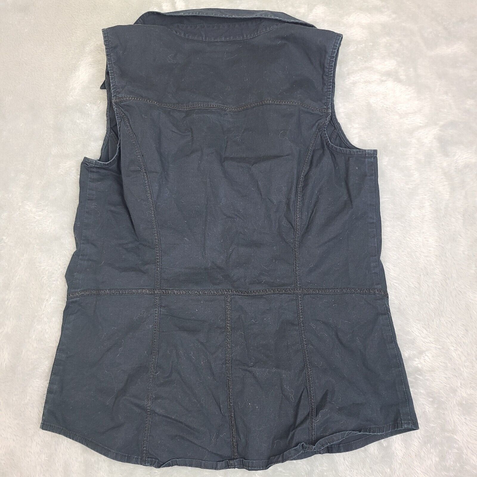 Harley Davidson Harley Davidson 90's COllared V Cut Vest Tank Snap Buttons S Size S / US 4 / IT 40 - 7 Thumbnail