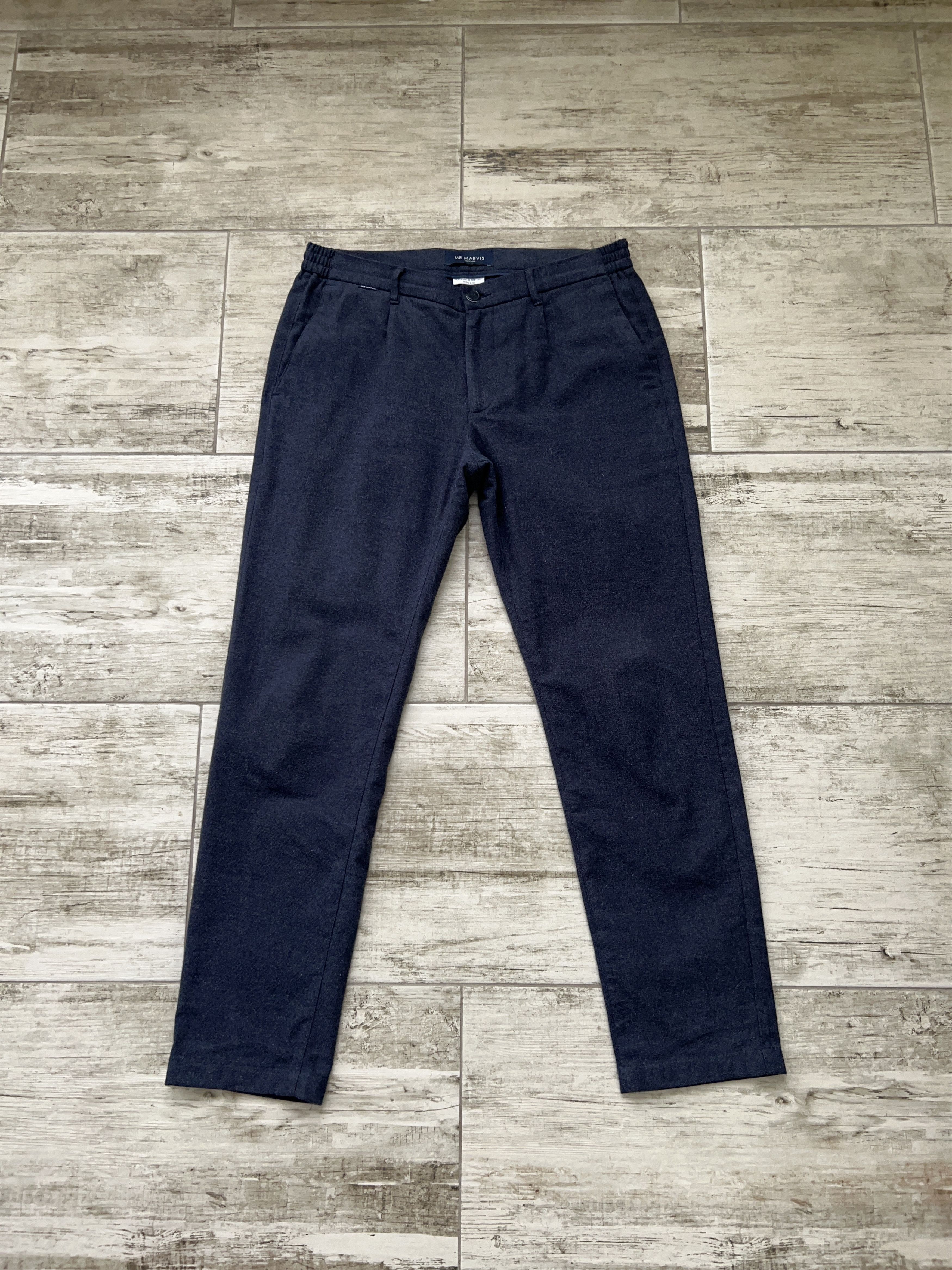 Designer Mens MR Marvis Cosmics Flannel Pants Trousers Size W34 L30 Size US 34 / EU 50 - 3 Thumbnail