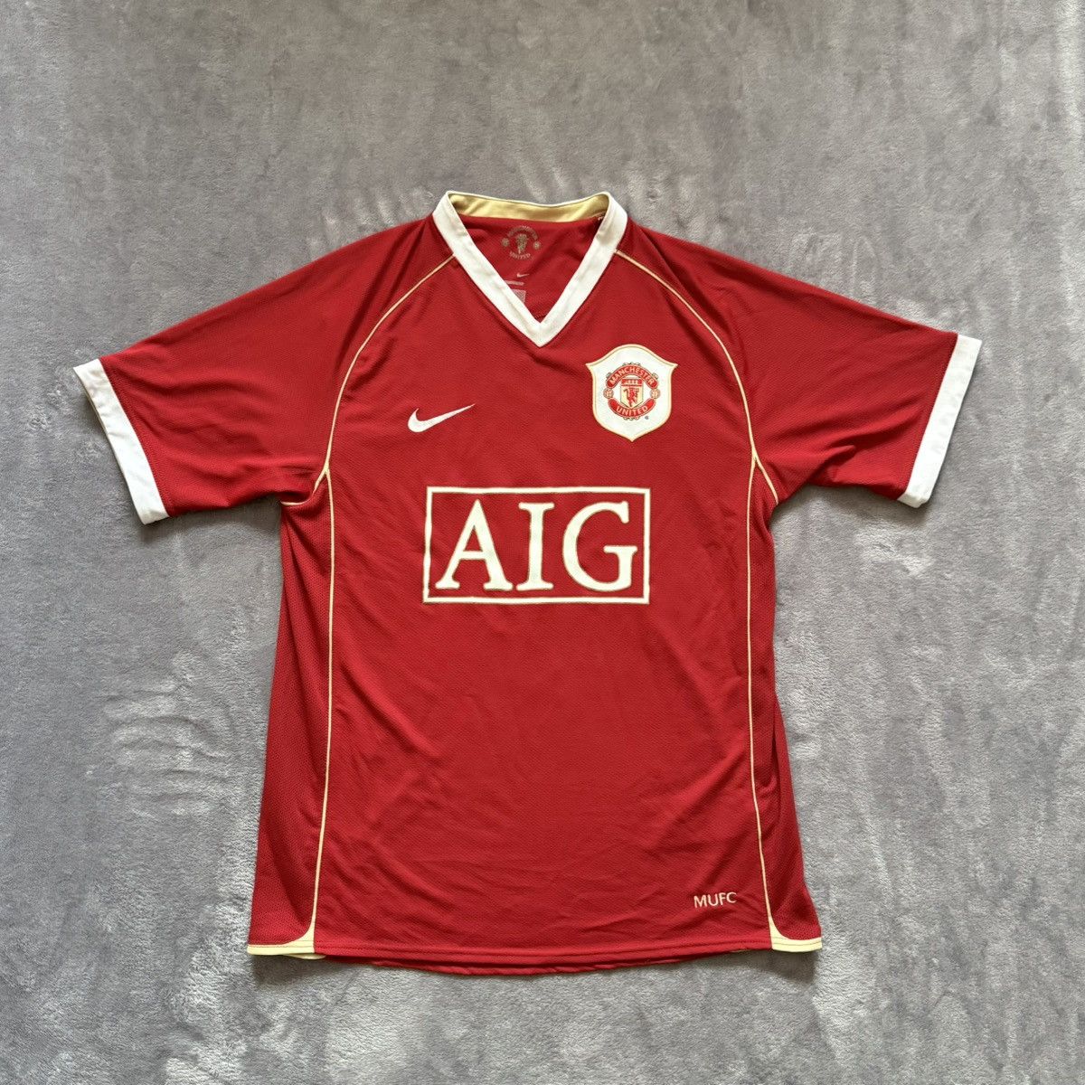 Nike × Vintage Nike Manchester United 2006-07 Size US S / EU 44-46 / 1 - 1 Thumbnail