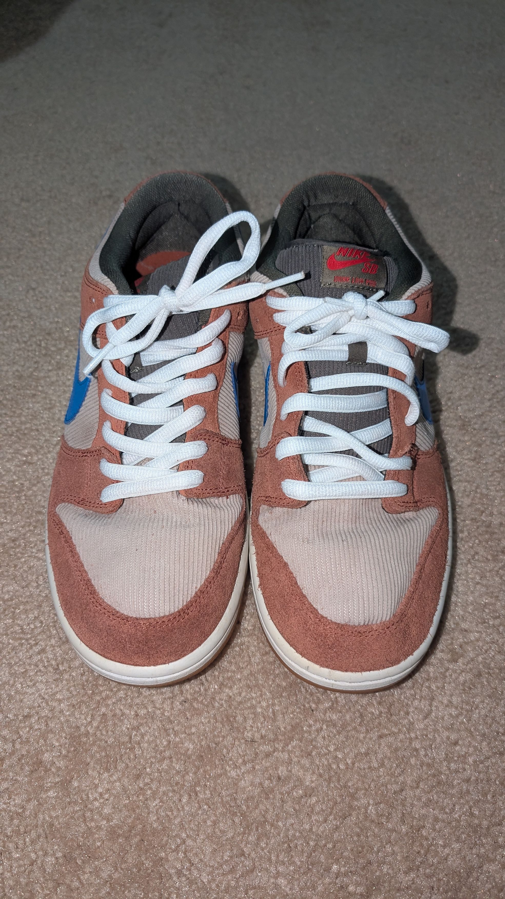 Nike Dunk Low Pro SB 'Corduroy' Size US 10.5 / EU 43-44 - 8 Thumbnail