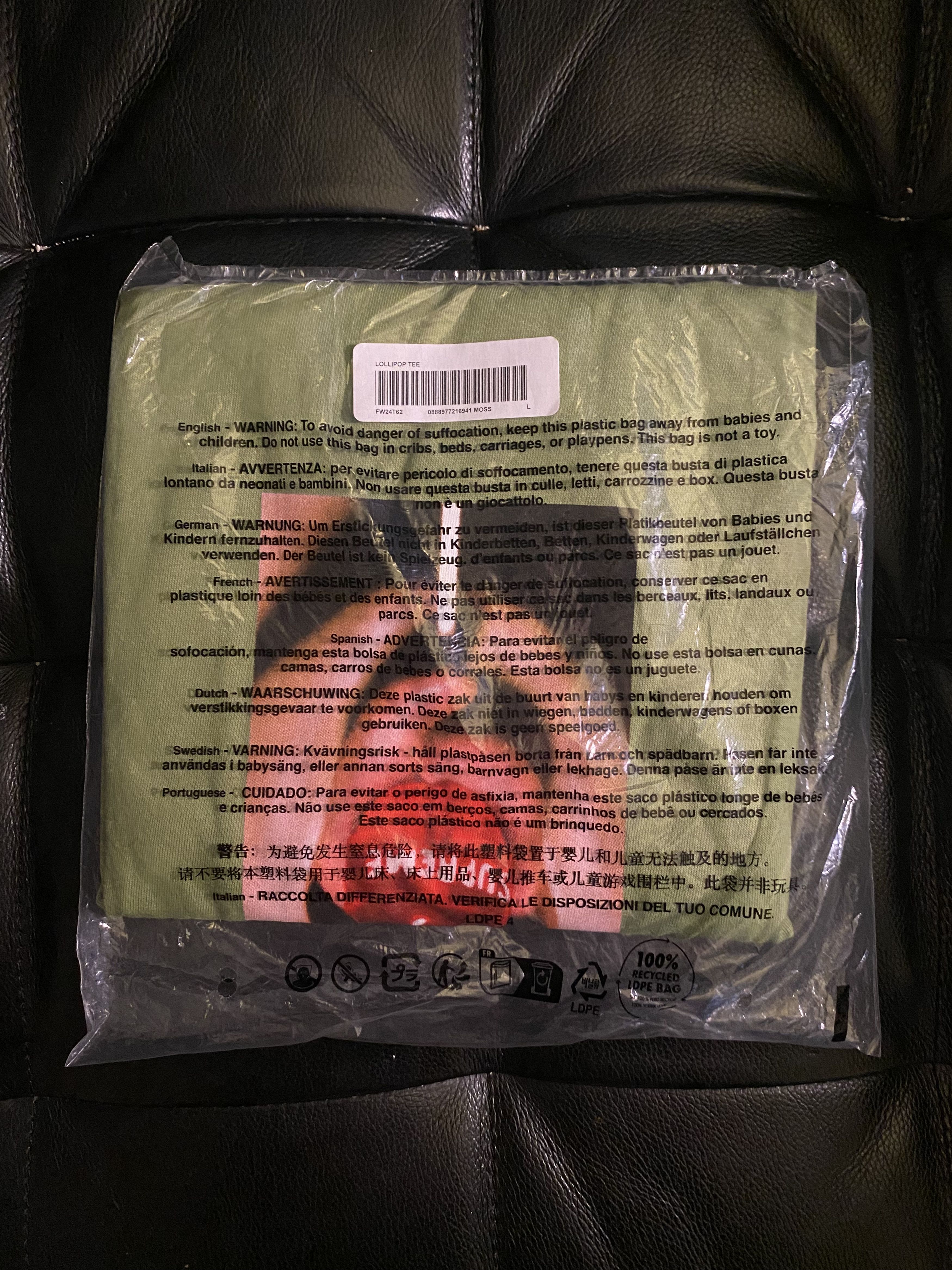 Supreme Supreme Lollipop Tee Size US L / EU 52-54 / 3 - 2 Thumbnail