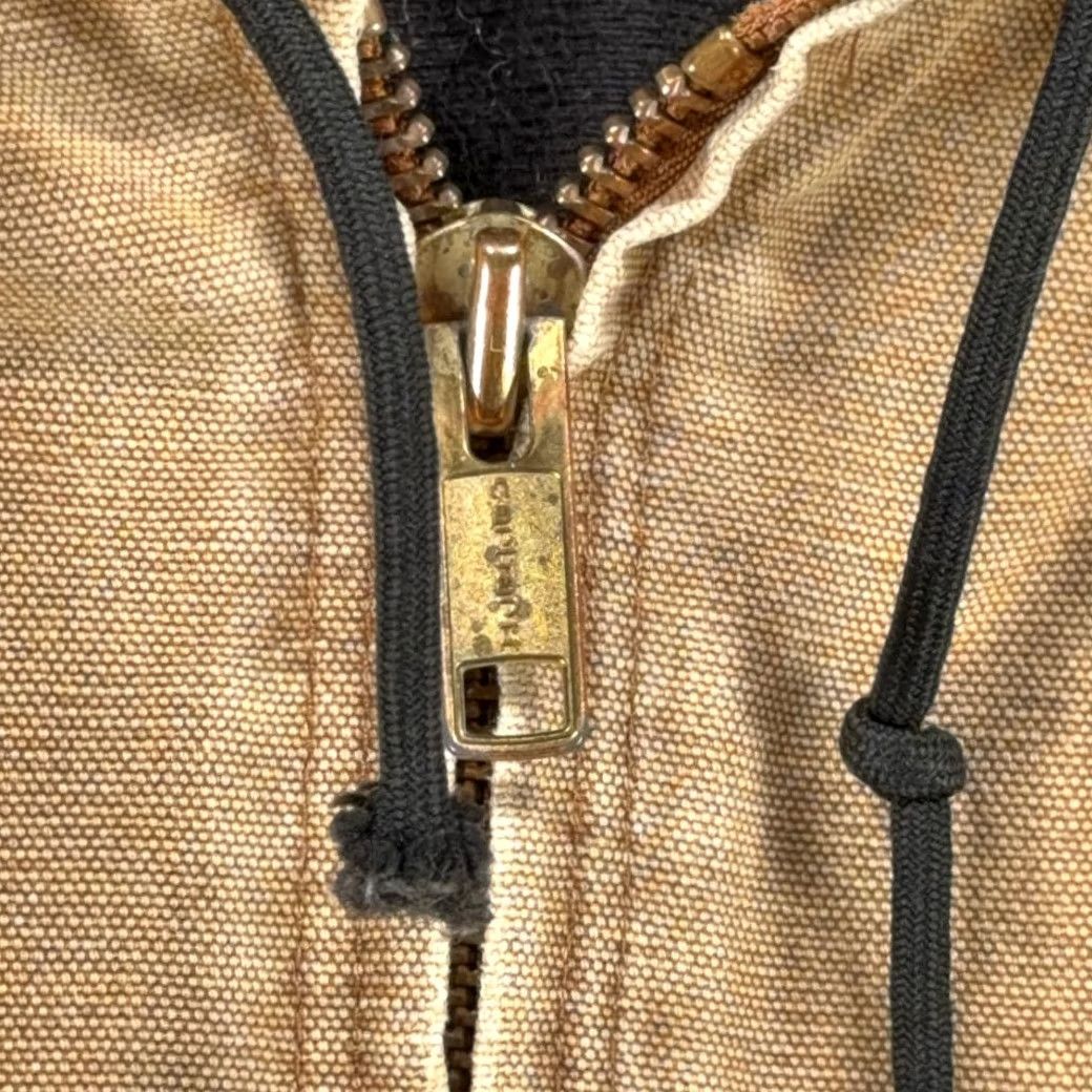 Carhartt VINTAGE Carhartt Jacket Adult EXTRA LARGE Brown Fade Duck Canvas Hooded Workwear WV Logo XL Mens Add wording remains from original title Size US XL / EU 56 / 4 - 6 Thumbnail