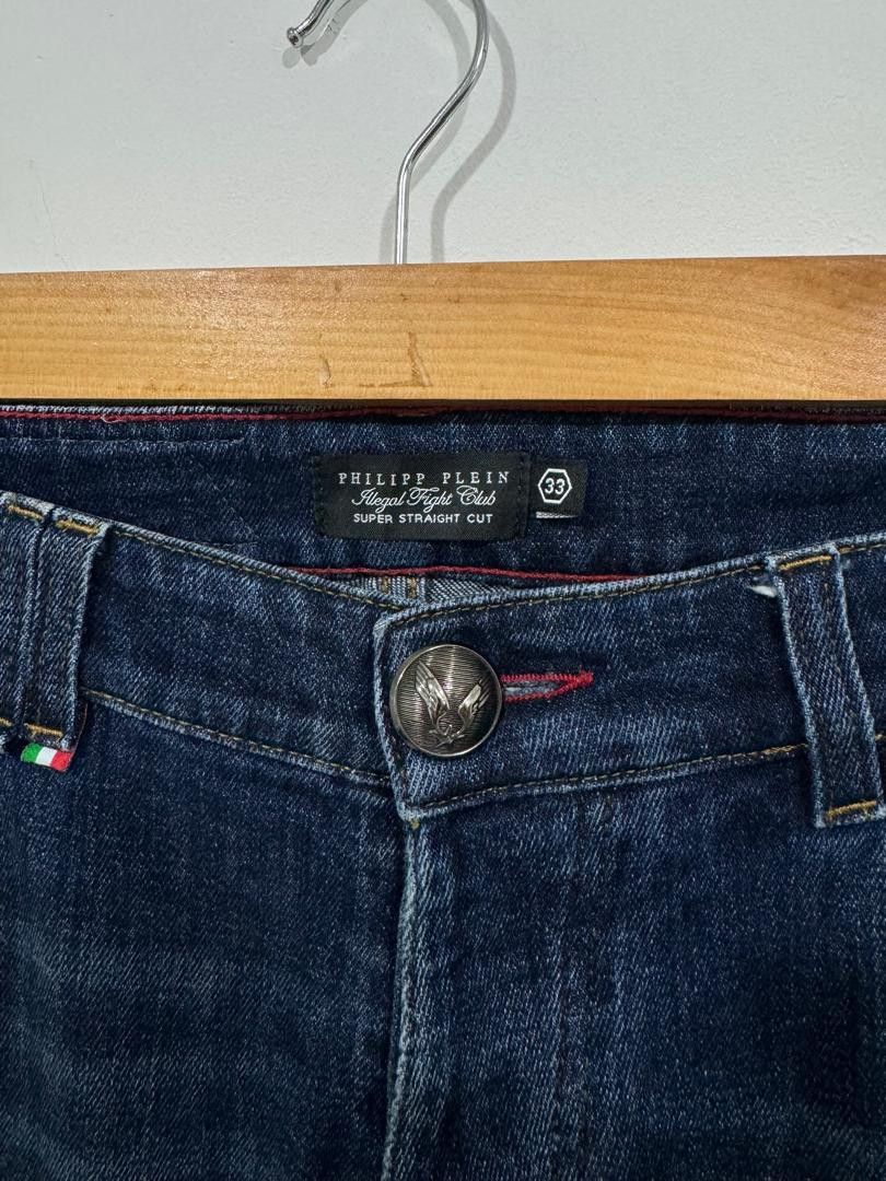 Philipp Plein Philipp Plein Sidetape Jeans Size US 33 - 3 Thumbnail