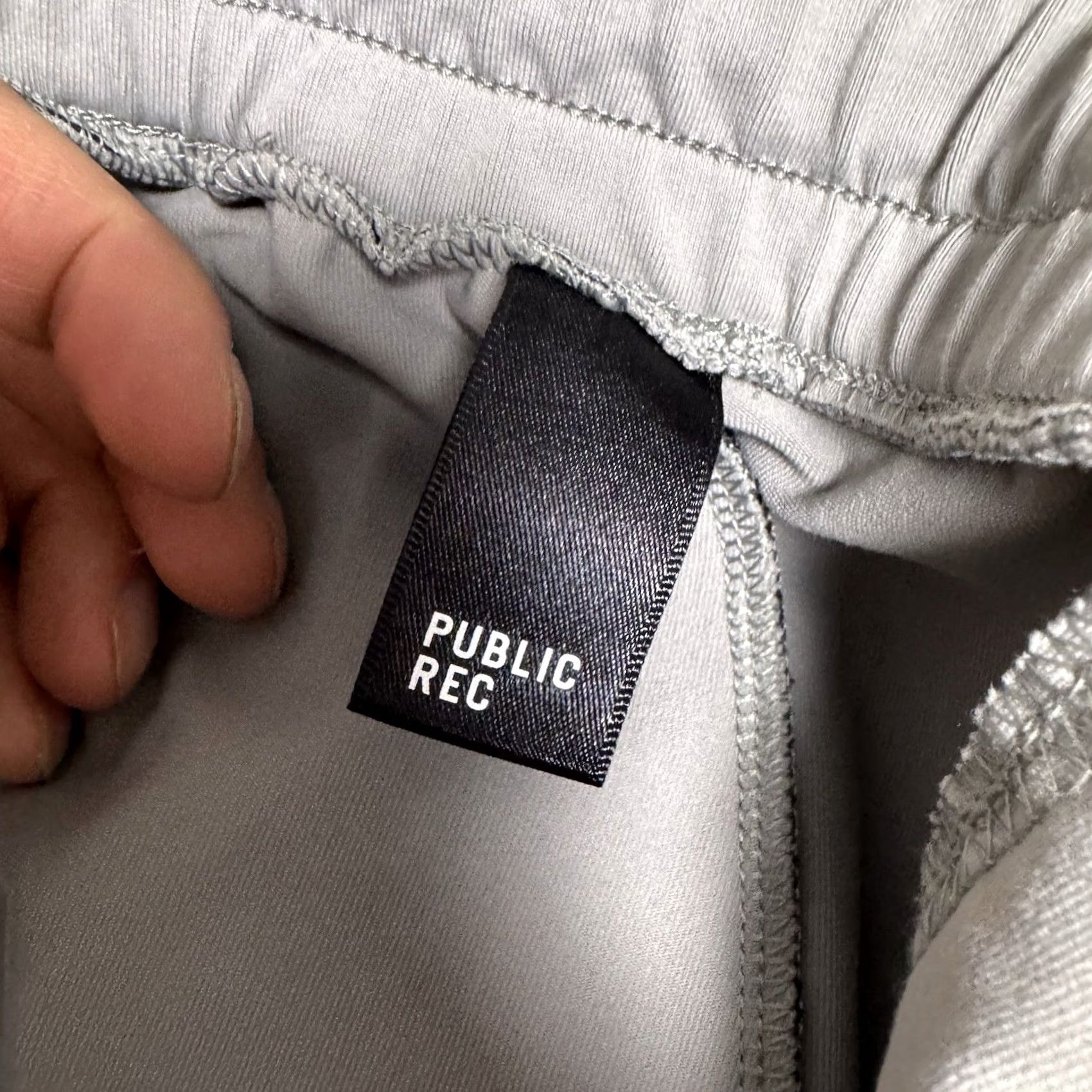 Vintage Public Rec Daymaker Pants Men 38x32 Gray Joggers Casual Workwear Knit Stretch Pockets Drawstring Size US 38 / EU 54 - 7 Thumbnail