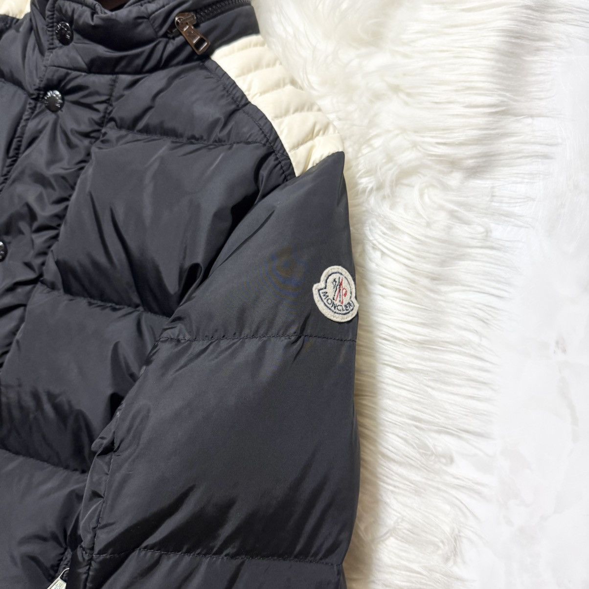 Moncler good condition Moncler AUSTIN biker down jacket 1 black Size US S / EU 44-46 / 1 - 8 Thumbnail