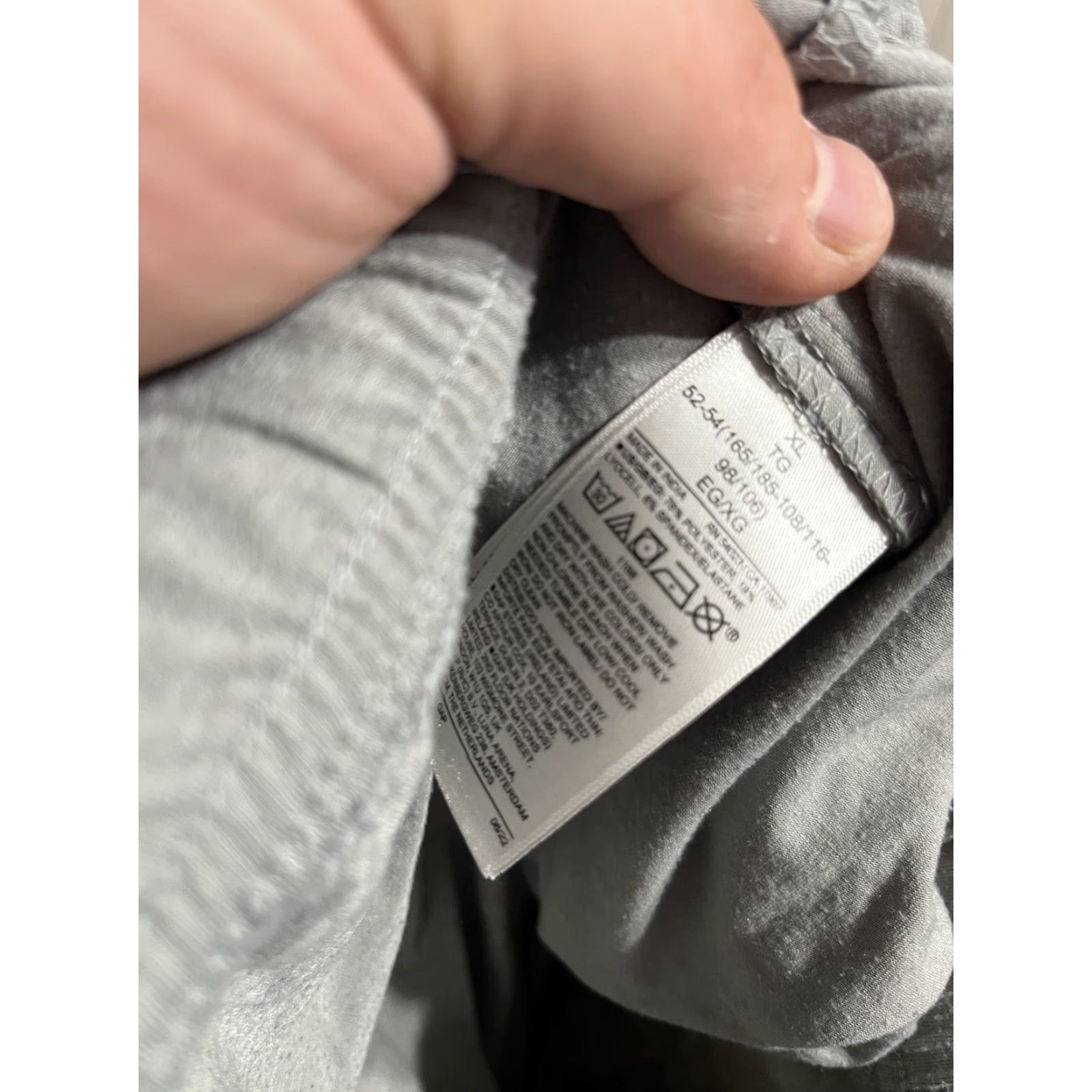 Gap GAP Men Jogger Sweatpants Pant XL Gray Polyester Lyocell Blend Pants Mens XL Gray Jogger Activewear Size US 36 / EU 52 - 6 Thumbnail