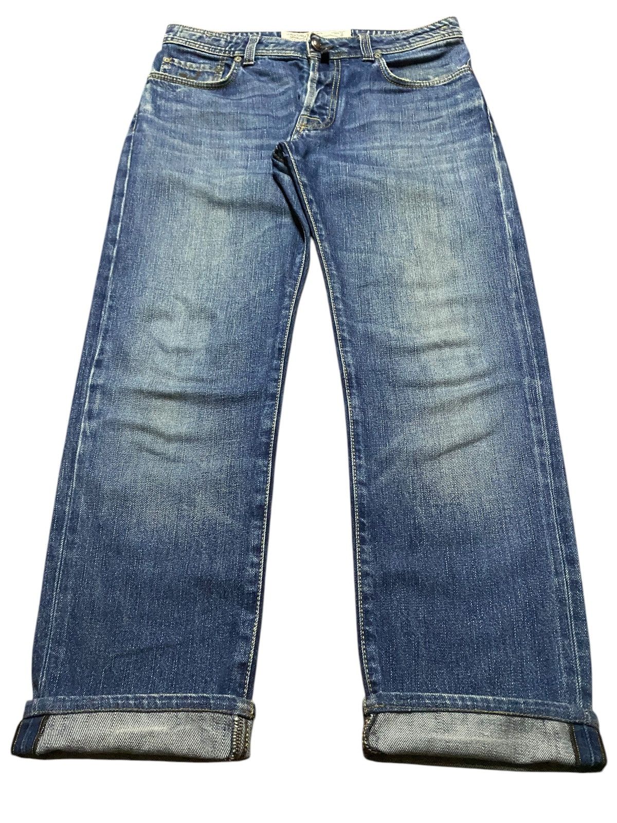 Jacob Cohen Rare Jacob Cohen Limited Edition Black Selvedge Denim Jeans Size US 33 - 1 Thumbnail
