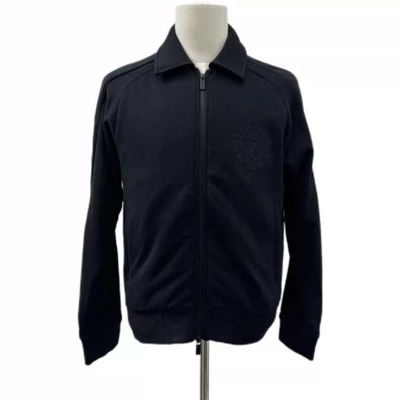 Dior Dior FW22 Solid Color Logo Embroidered Lapel Zipper Jacket Size US S / EU 44-46 / 1 - 2 Thumbnail