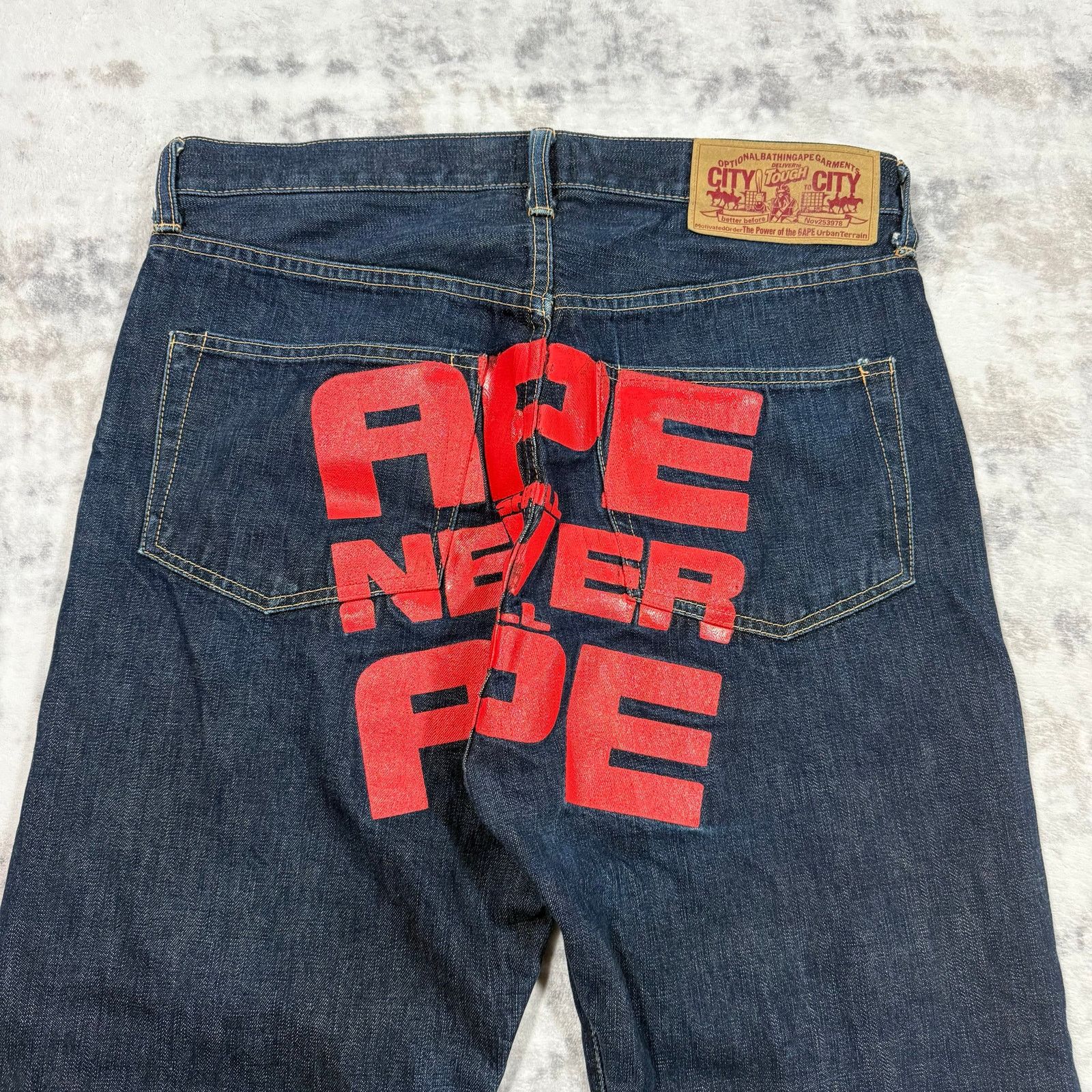 Bape × Nigo Authentic Bape 2000’s ASNKA Jeans 32 Size US 32 / EU 48 - 2 Thumbnail