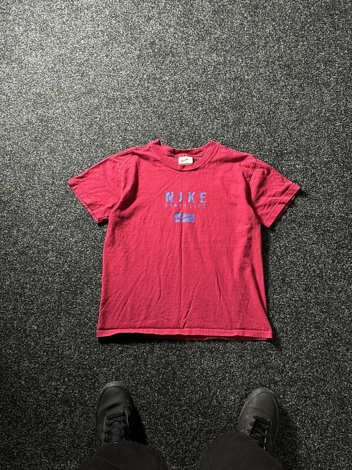 Nike × Vintage 🚨Nike USA MADE Vintage T Shirt 90s Big Logo Y2k RARE ARHIVE Size US XS / EU 42 / 0 - 1 Thumbnail