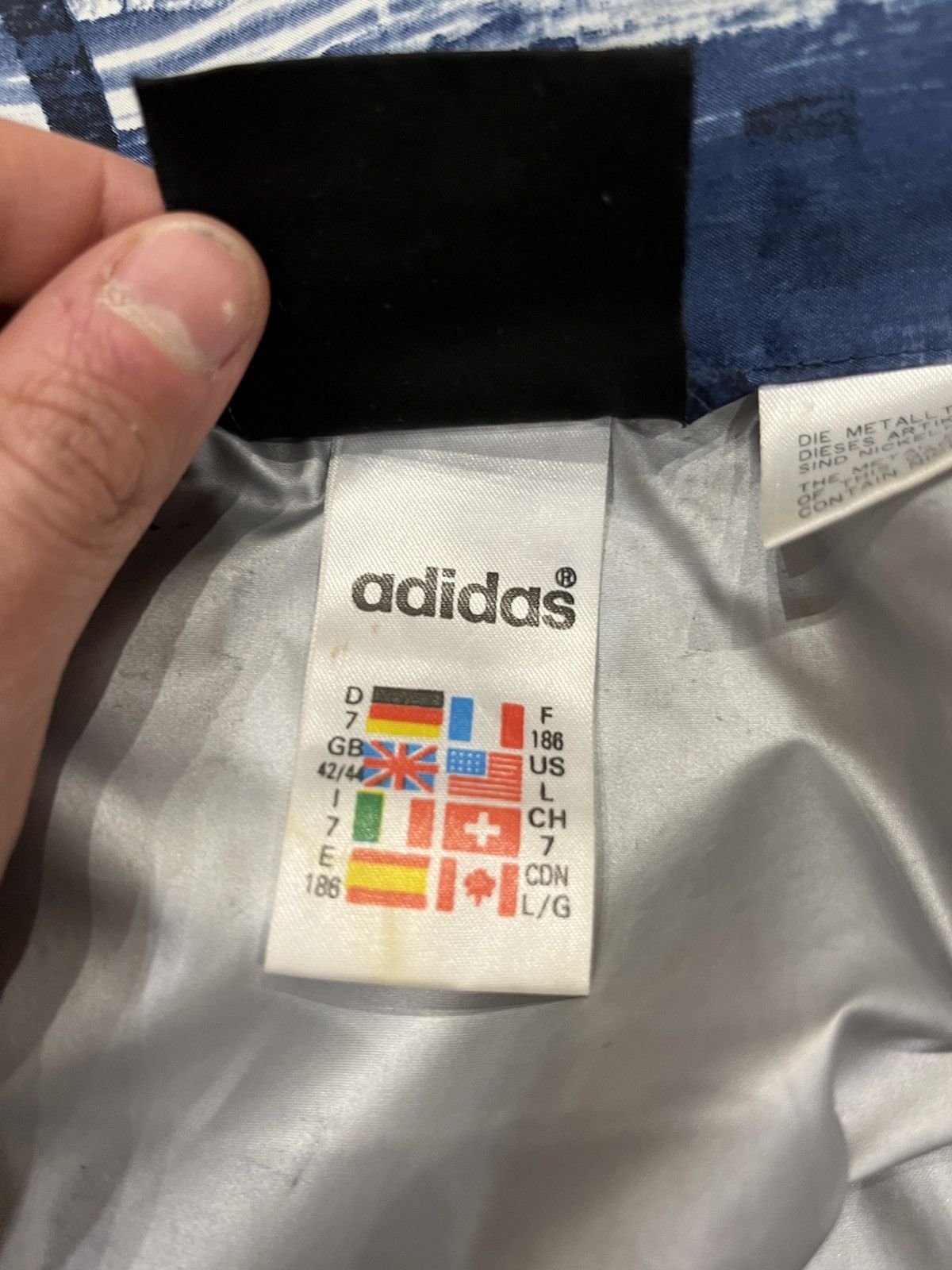 Adidas originals vintage windbreaker