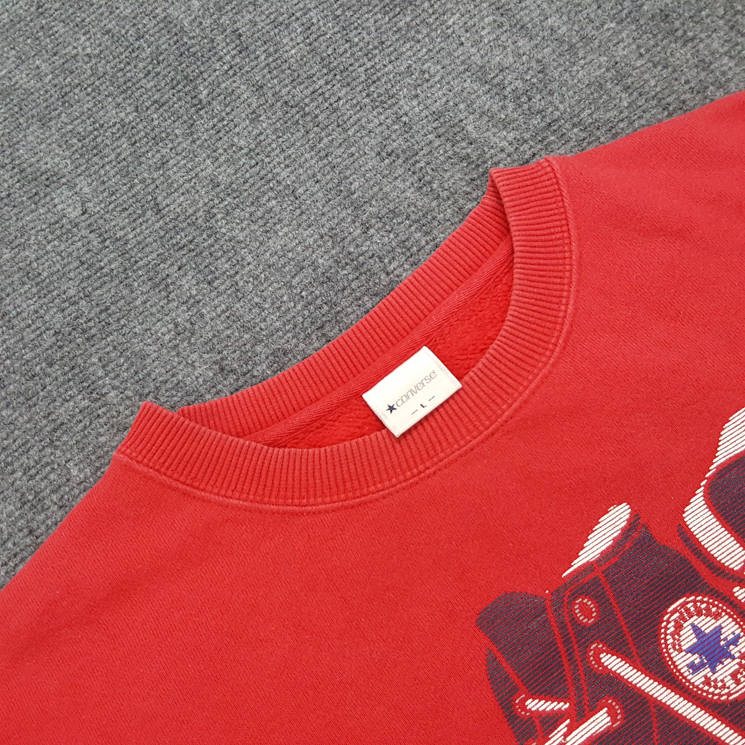 Converse × Vintage Converse American Streetwear Style Sweatshirt Size US L / EU 52-54 / 3 - 5 Thumbnail