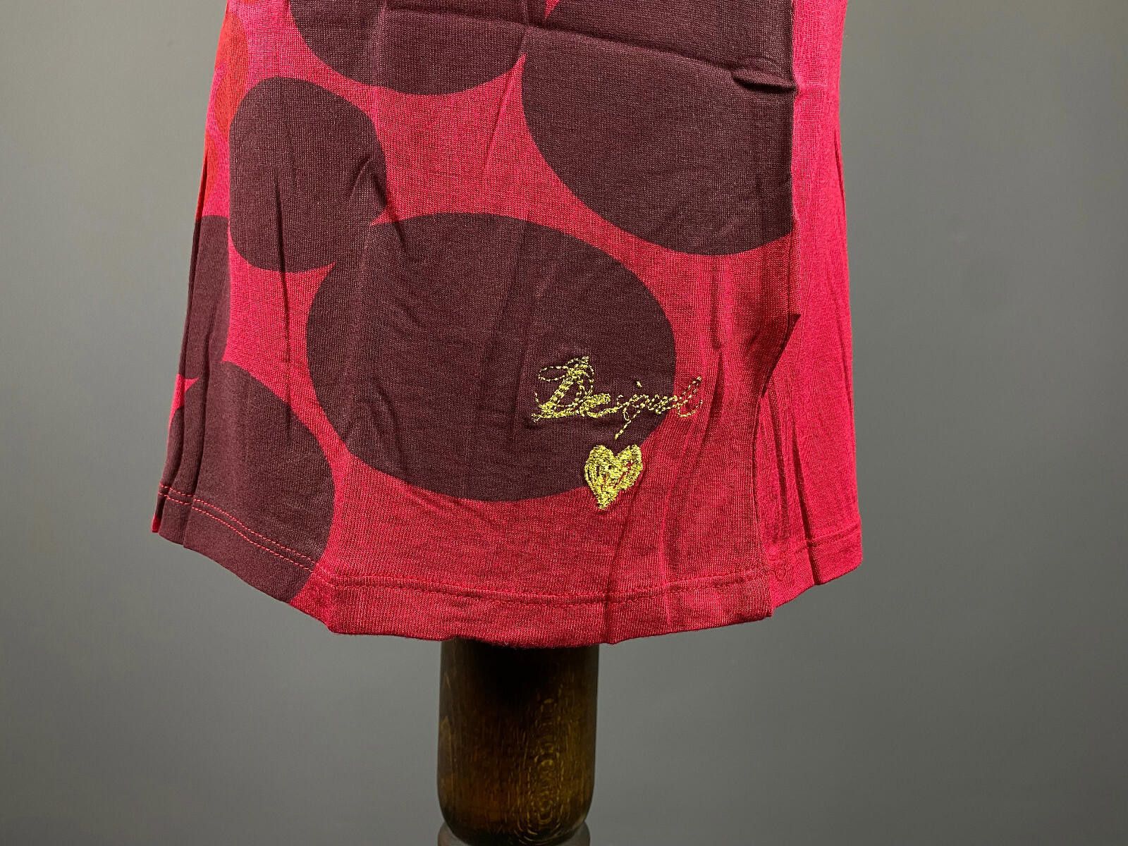 Desigual NWT Desigual Red Dotted Belted A-Line Dress Size S Size S / US 4 / IT 40 - 5 Thumbnail