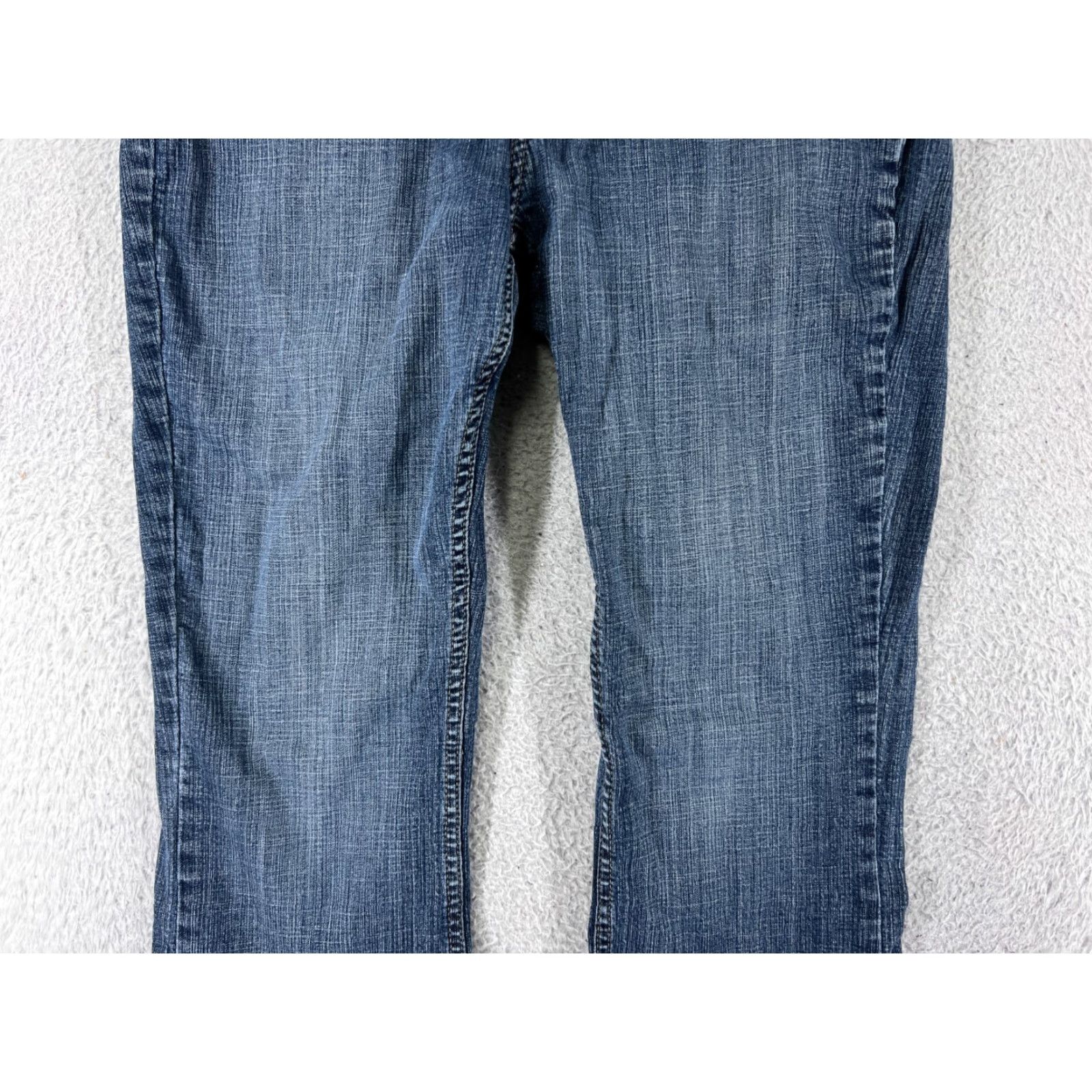Lee Lee Blue Denim Bootcut Jeans 28 Women's Pants Mid Rise Pockets Cotton Blend Denim Size 28" / US 6 / IT 42 - 6 Thumbnail