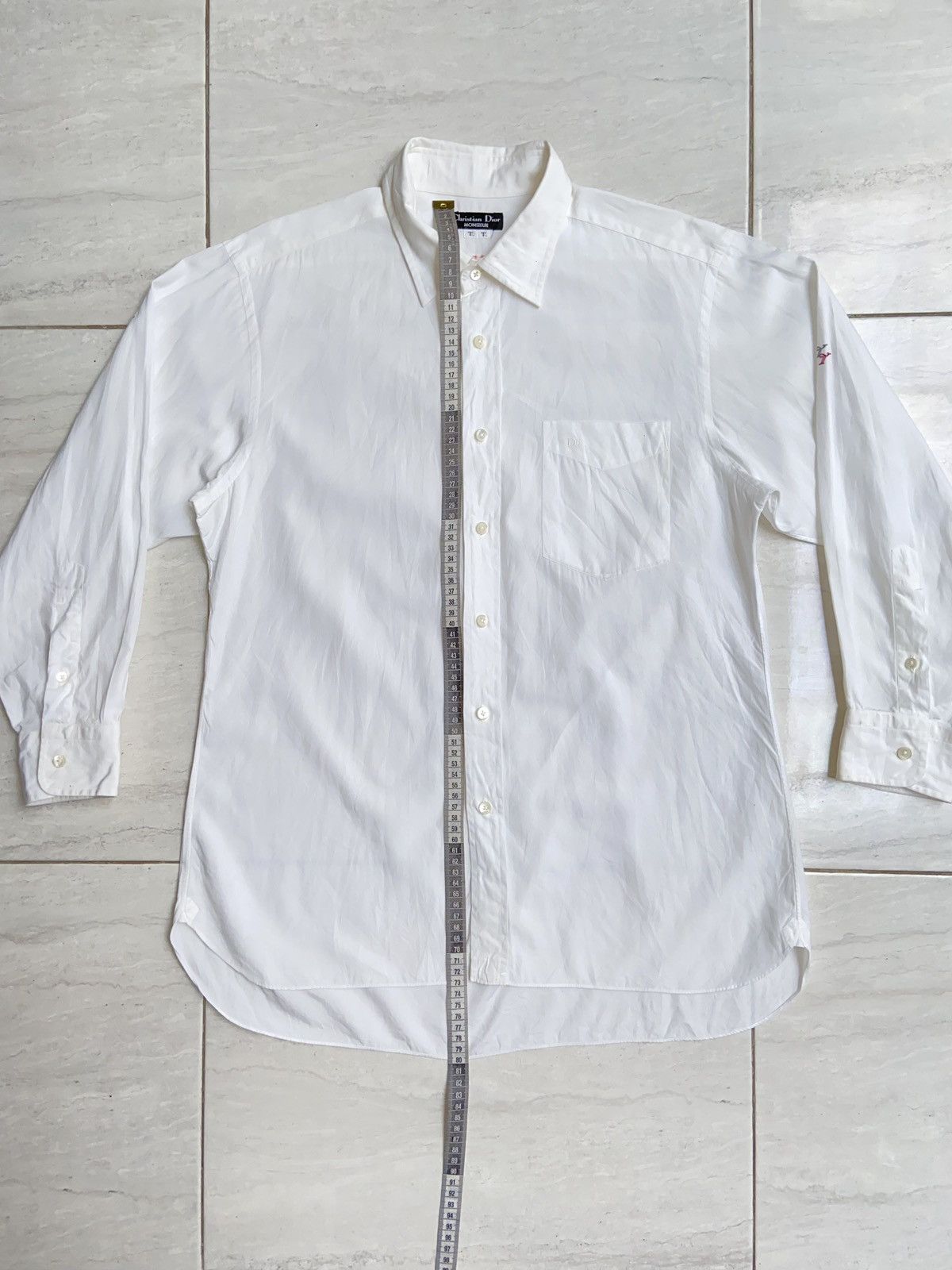 Christian Dior Monsieur CHRISTIAN DIOR MONSIEUR White Shirt Size US M / EU 48-50 / 2 - 7 Thumbnail