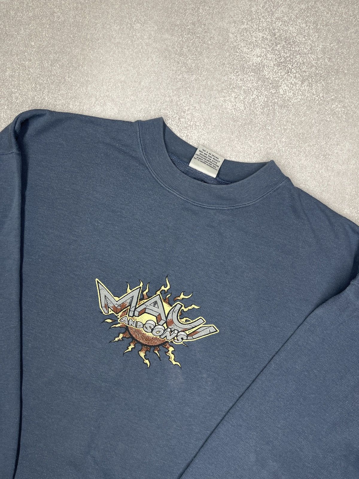 Maui and Sons × Vintage Vintage Maui and Sons Sweatshirt Blue Surf Style USA Size US XL / EU 56 / 4 - 9 Thumbnail